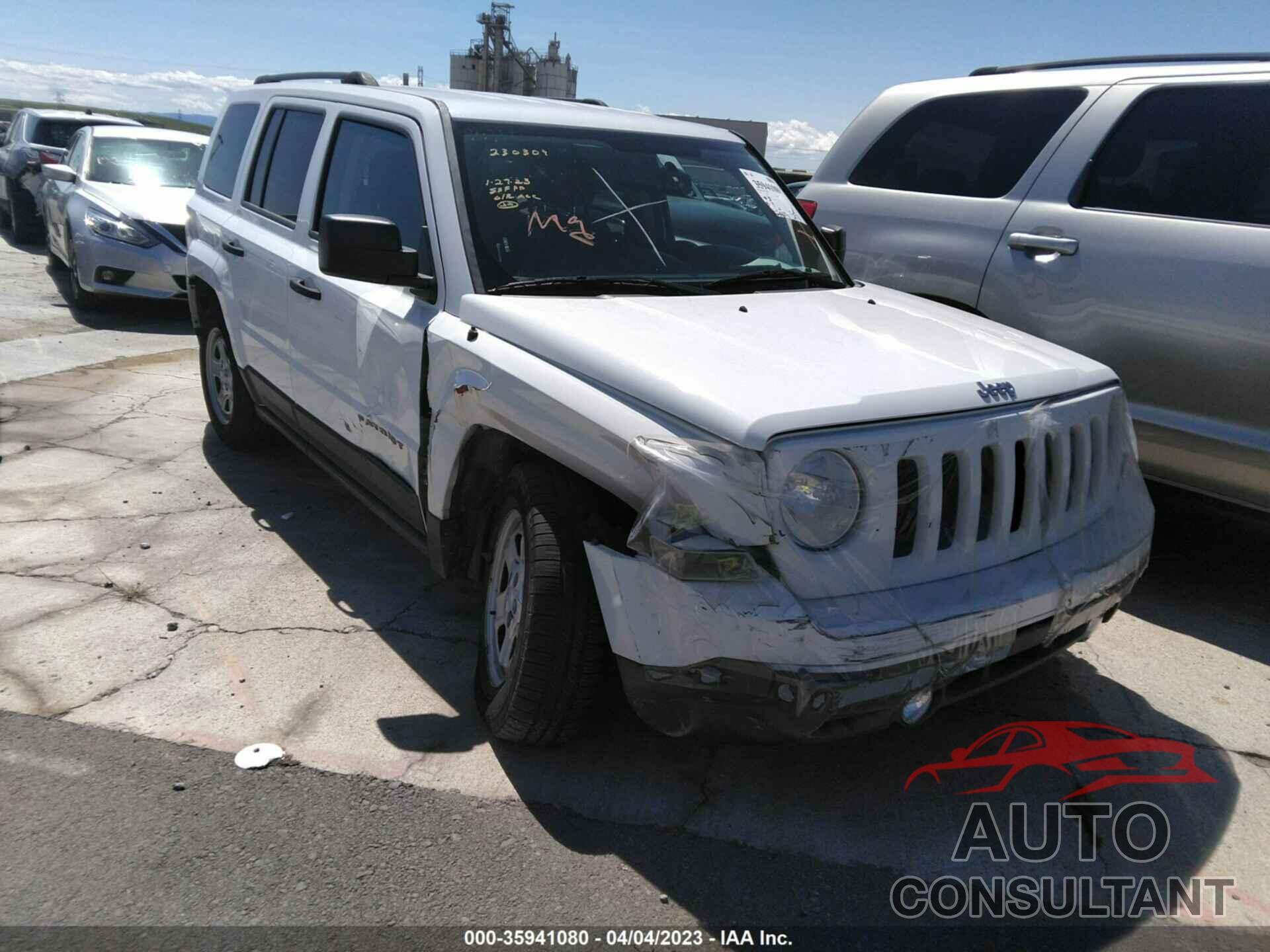 JEEP PATRIOT 2016 - 1C4NJPBA7GD513606