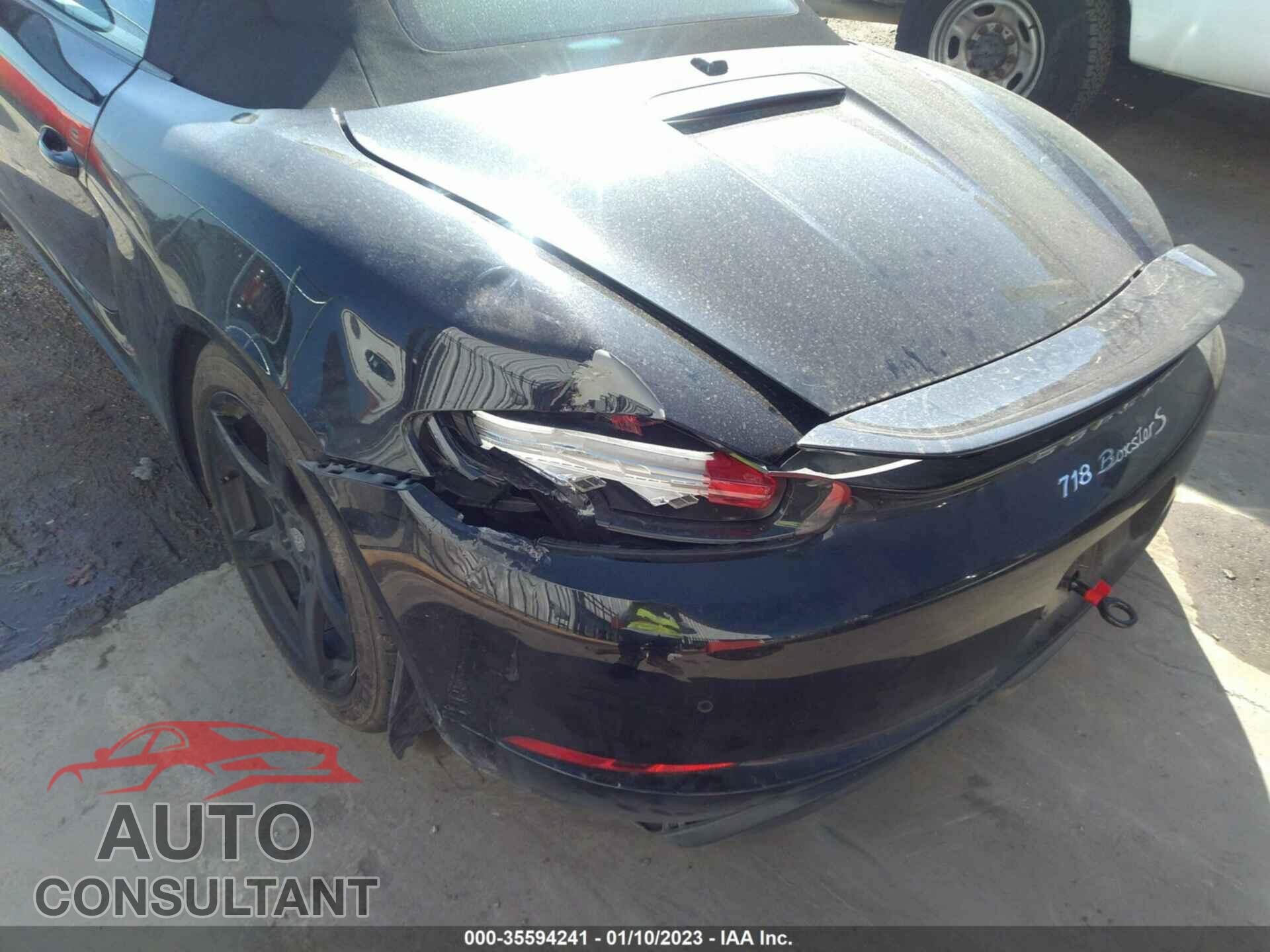 PORSCHE 718 BOXSTER 2017 - WP0CB2A81HS241380