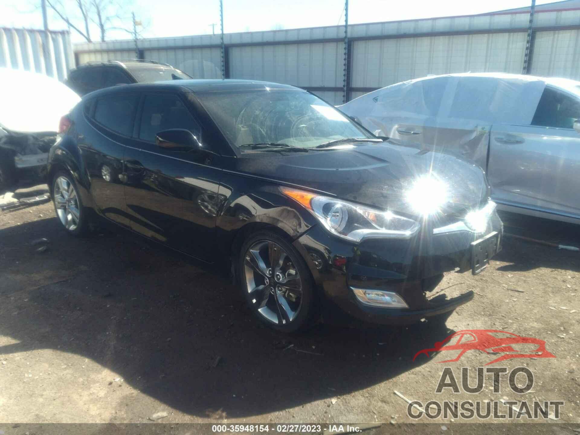 HYUNDAI VELOSTER 2016 - KMHTC6AD0GU258204