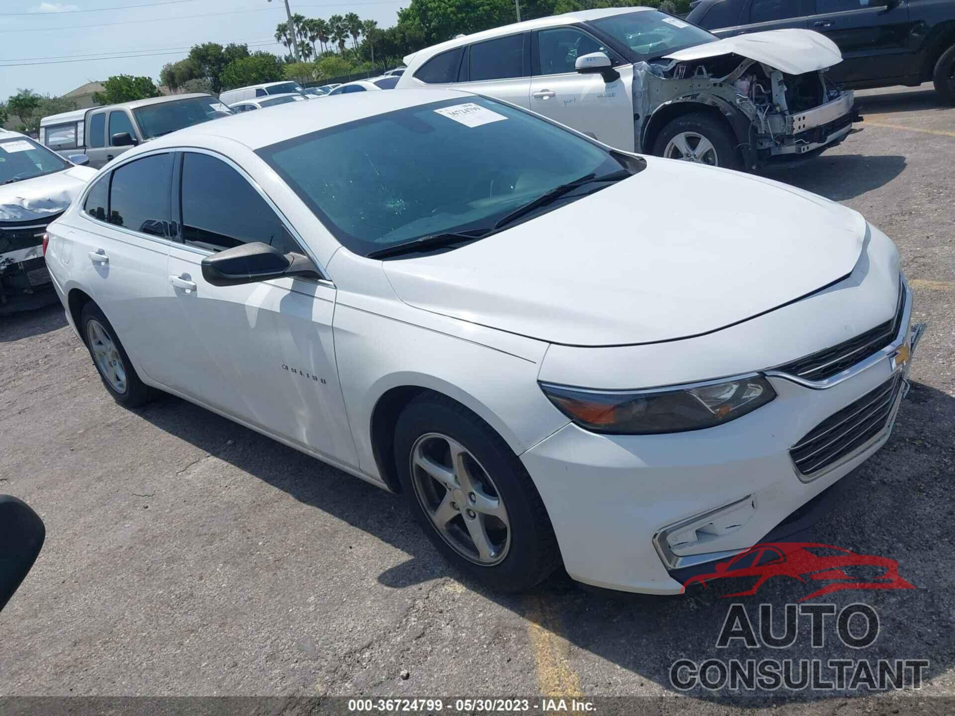 CHEVROLET MALIBU 2018 - 1G1ZB5ST6JF119183