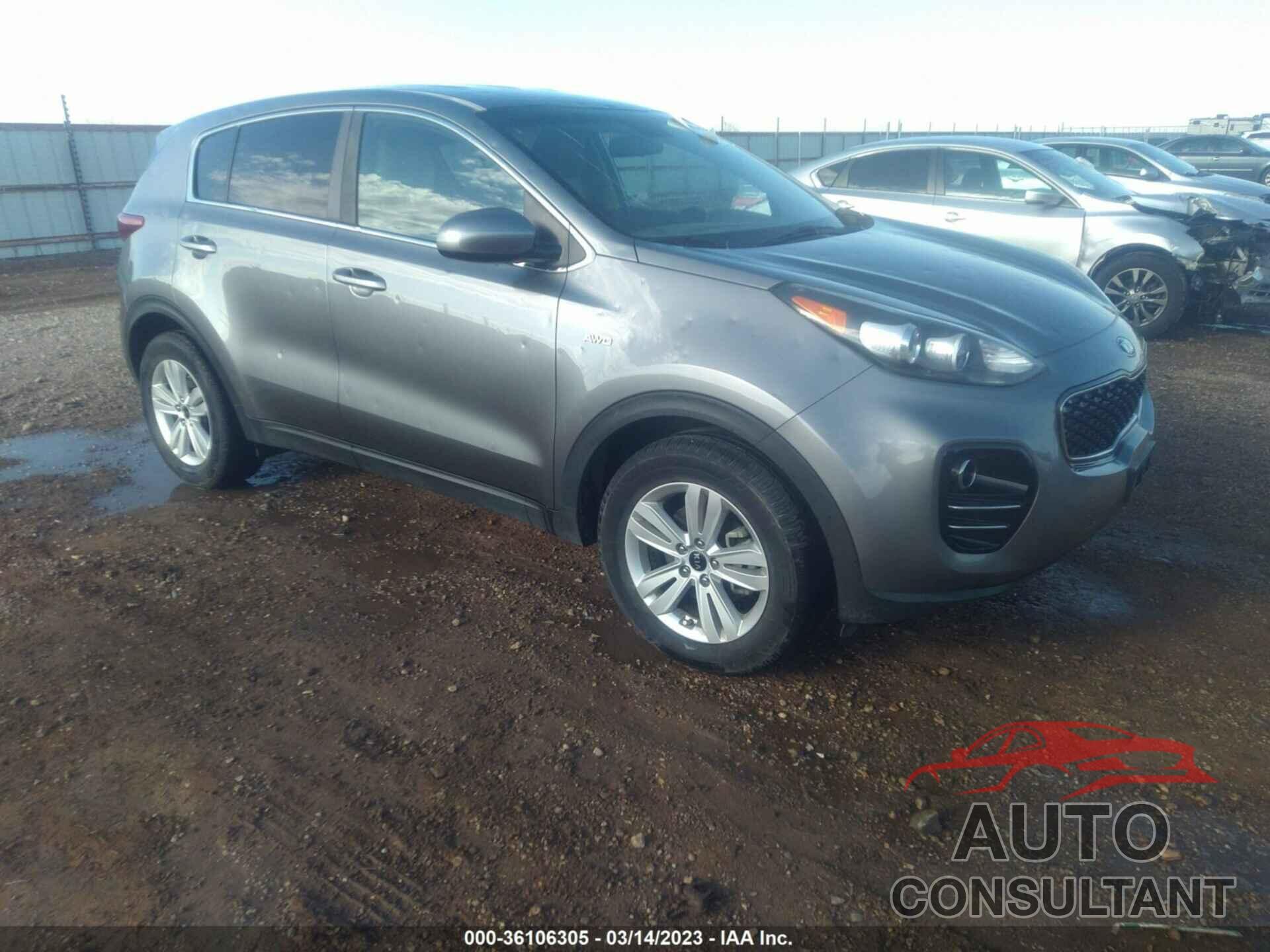 KIA SPORTAGE 2017 - KNDPMCAC8H7198214