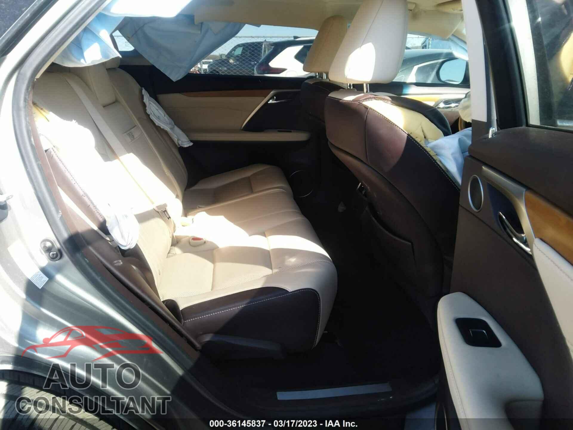 LEXUS RX 2017 - 2T2ZZMCA0HC078753