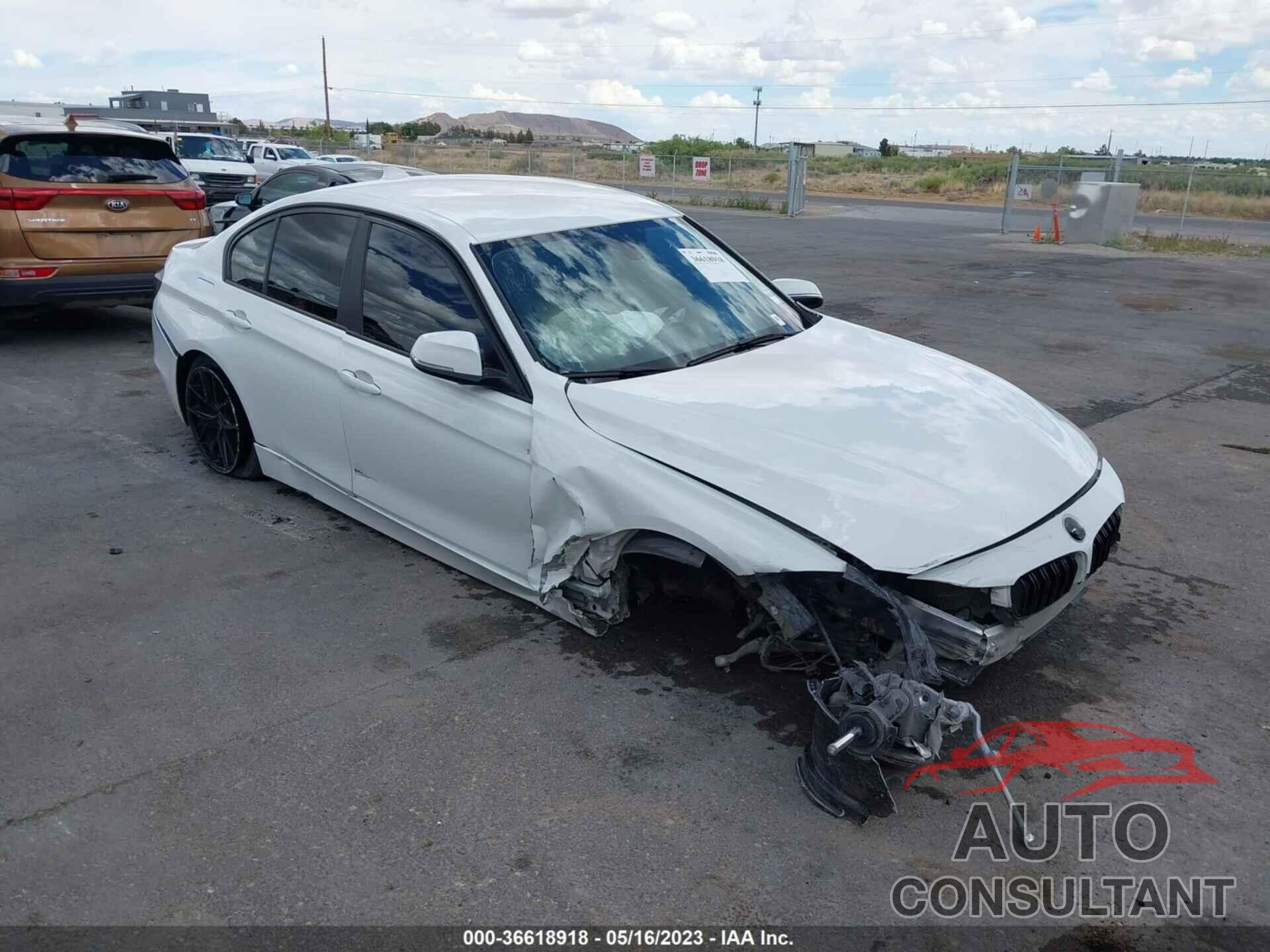 BMW 3 SERIES 2015 - WBA3B1C5XFK139194