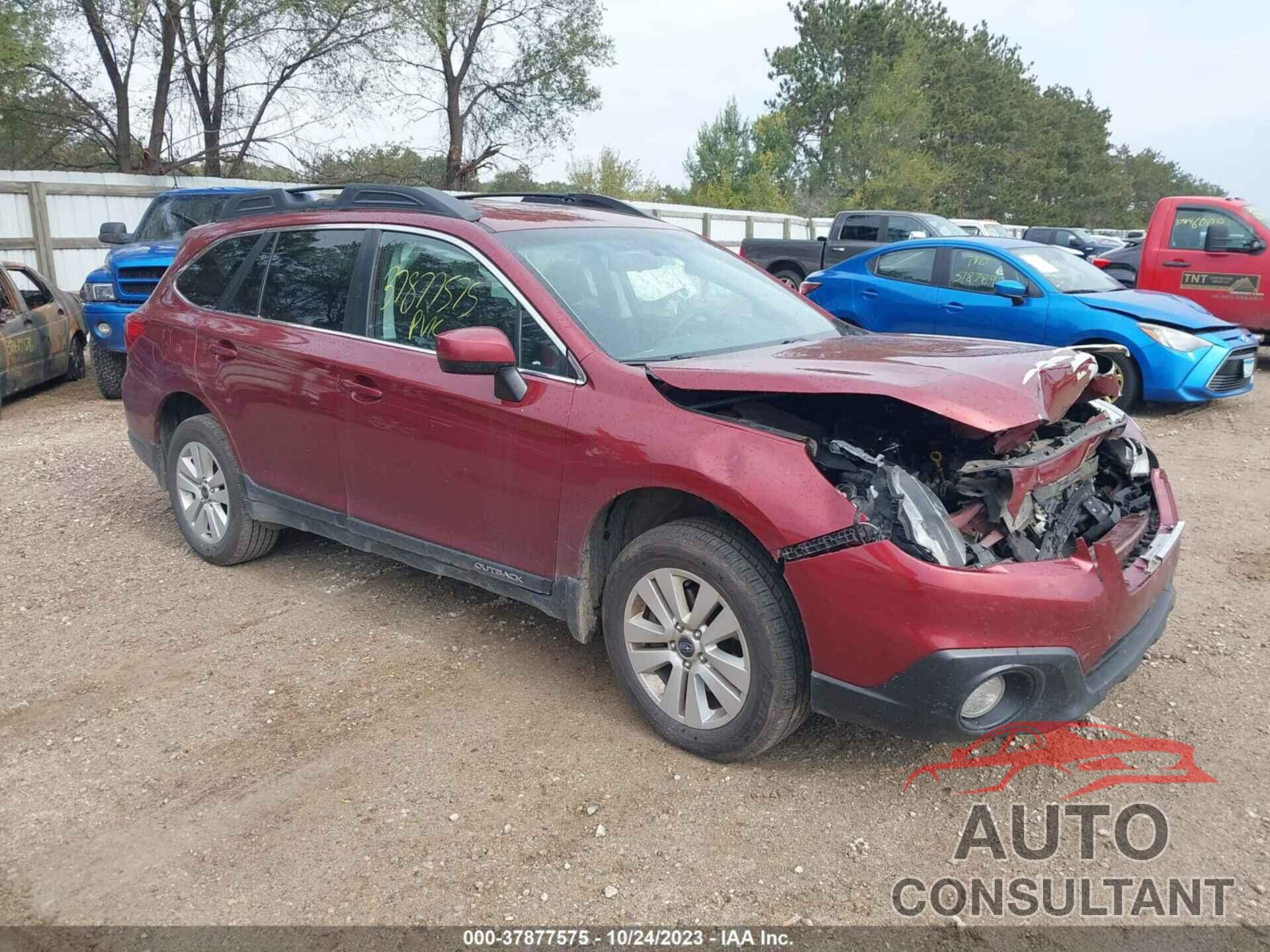SUBARU OUTBACK 2016 - 4S4BSBCC0G3354951