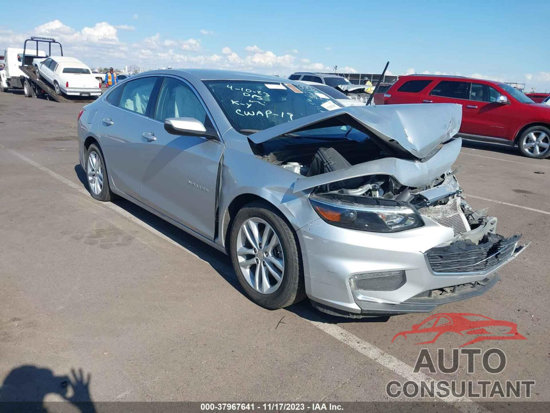 CHEVROLET MALIBU 2016 - 1G1ZE5ST4GF325652