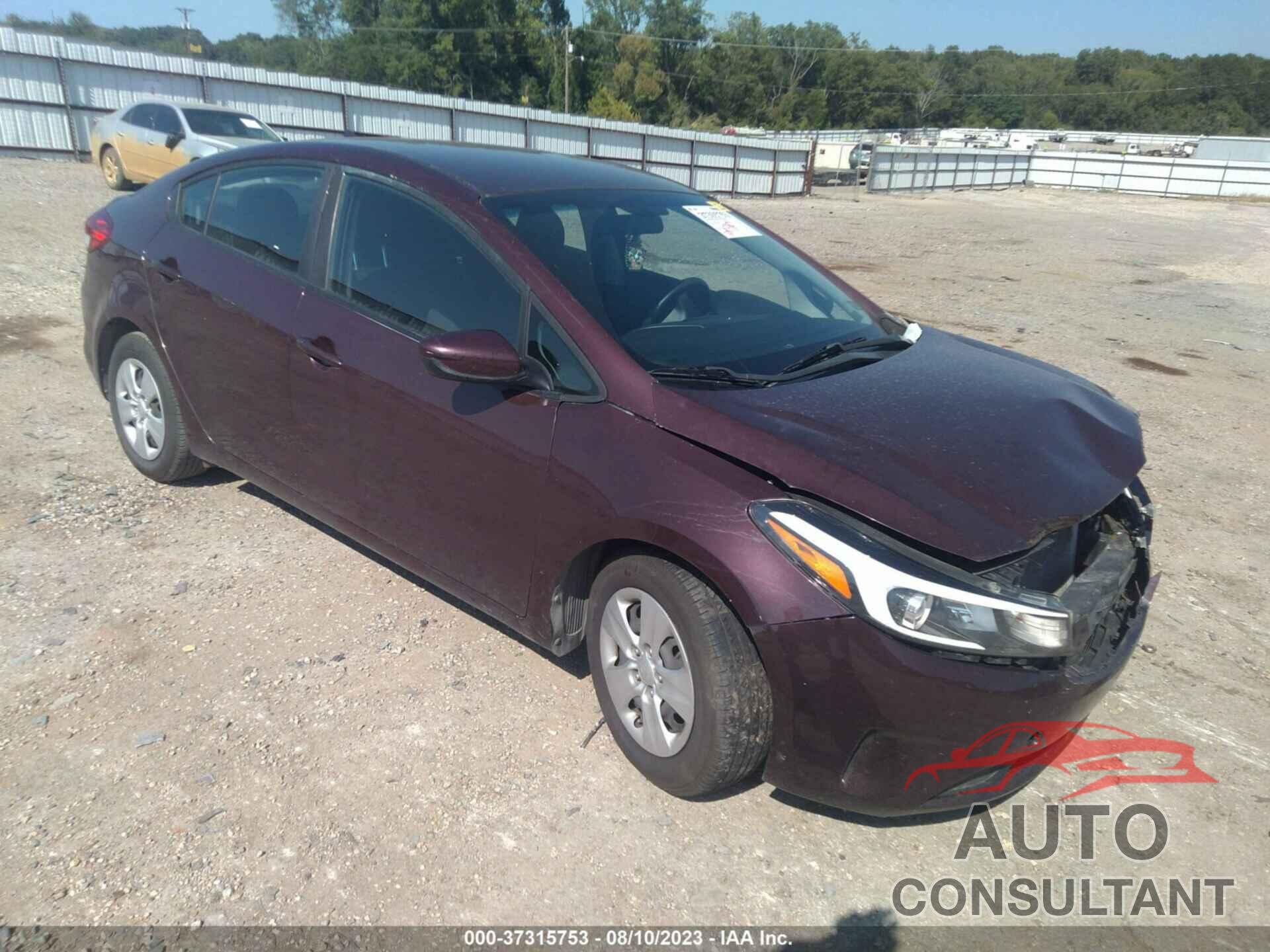 KIA FORTE 2017 - 3KPFK4A7XHE138641