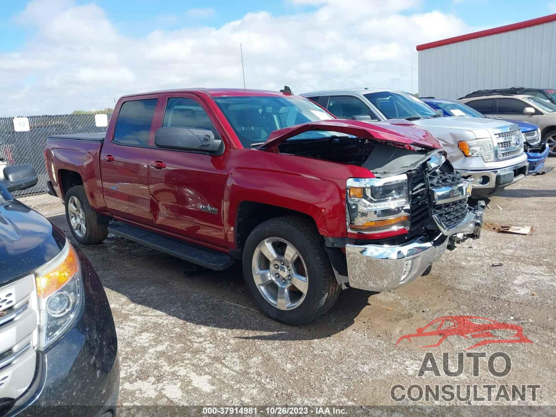 CHEVROLET SILVERADO 1500 2018 - 3GCPCREC9JG435612