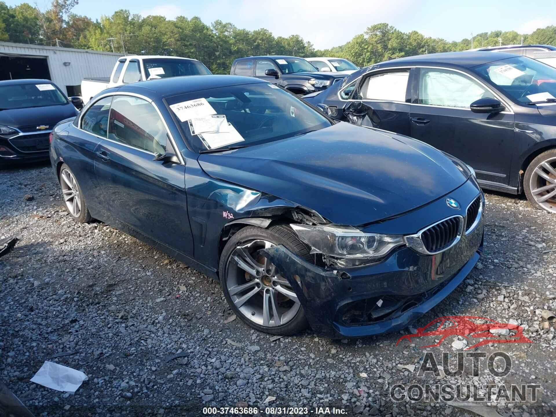 BMW 428I 2016 - WBA3V7C56G5A26632