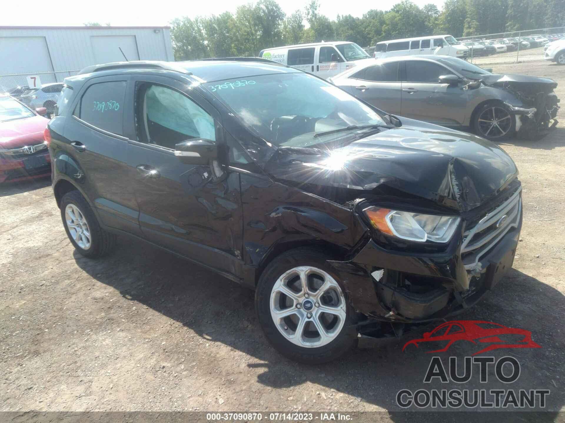 FORD ECOSPORT 2019 - MAJ6S3GL3KC288691