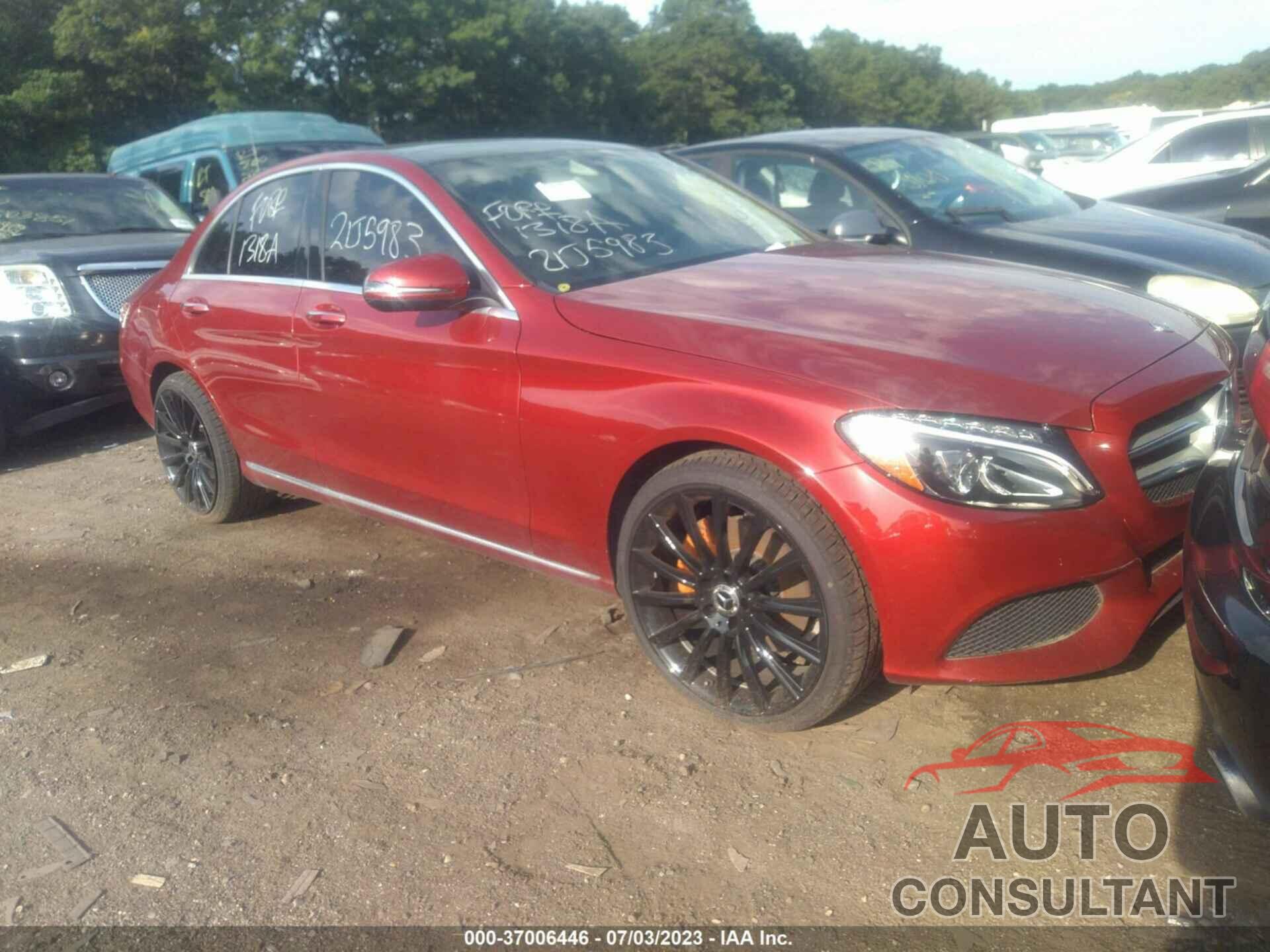 MERCEDES-BENZ C 300 2018 - WDDWF4KB6JR323972