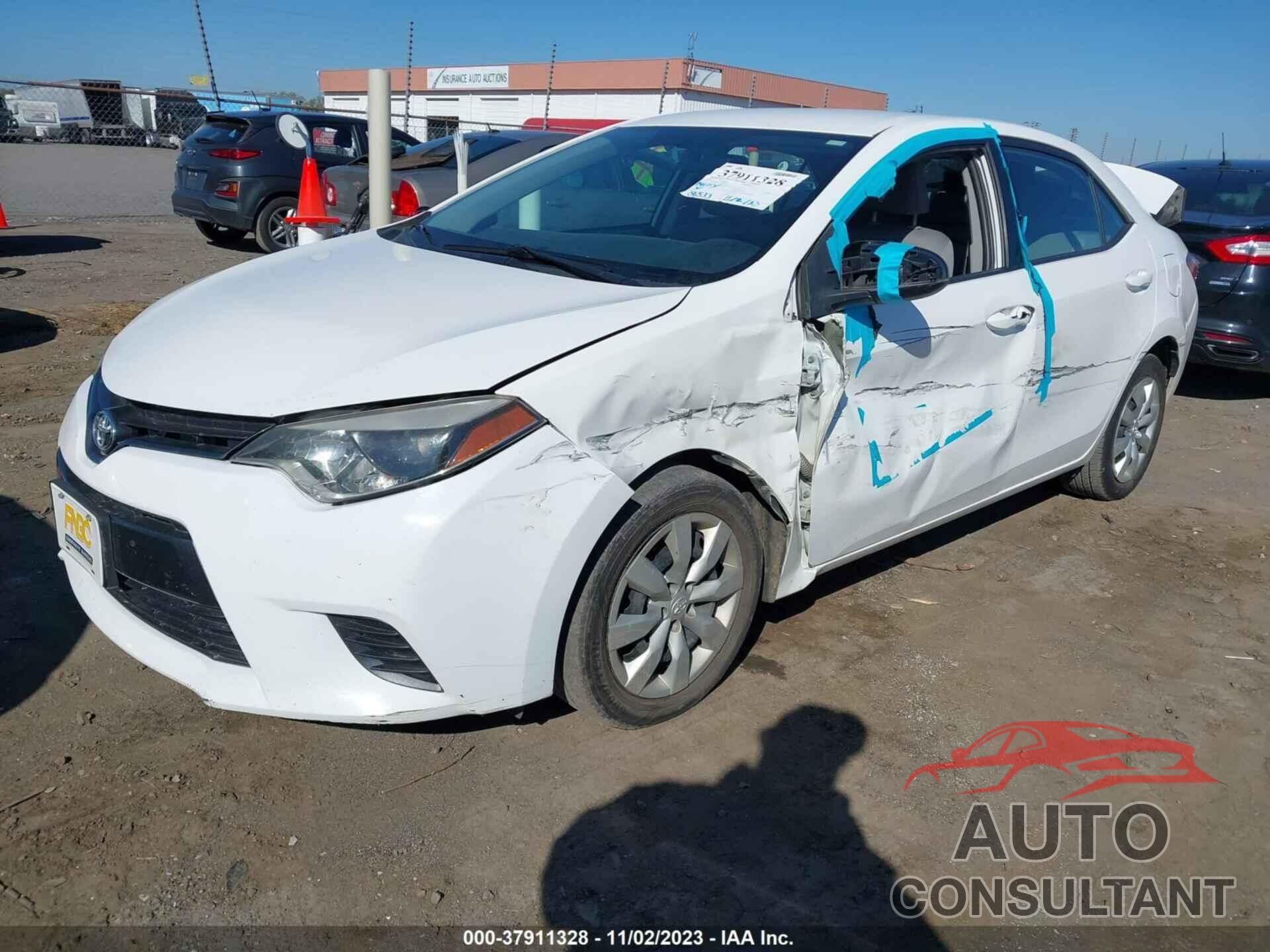 TOYOTA COROLLA 2016 - 2T1BURHE5GC487990