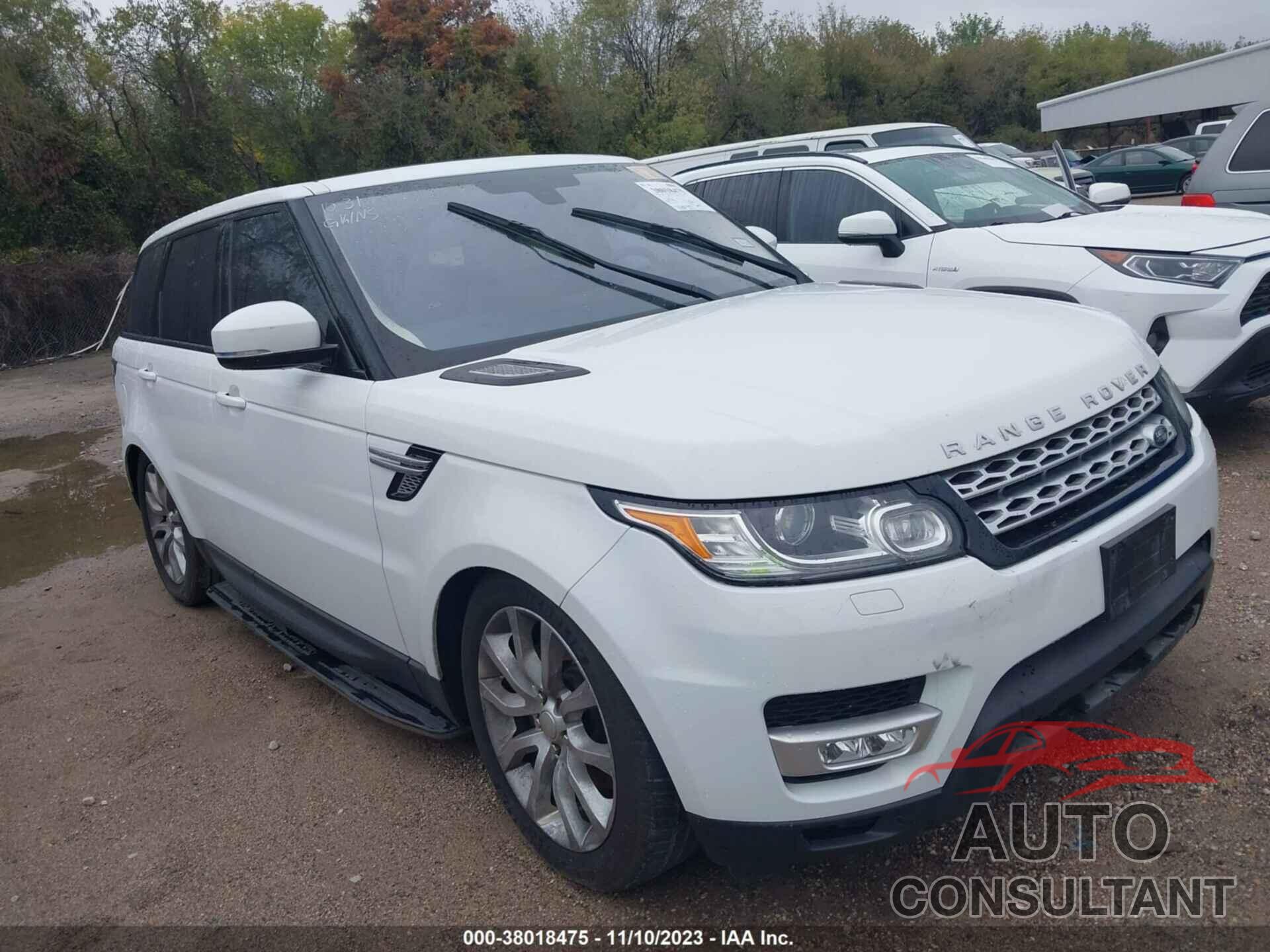 LAND ROVER RANGE ROVER SPORT 2016 - SALWR2VF1GA545145