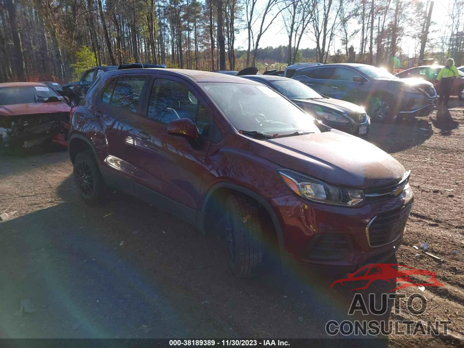 CHEVROLET TRAX 2017 - 3GNCJKSB2HL273211