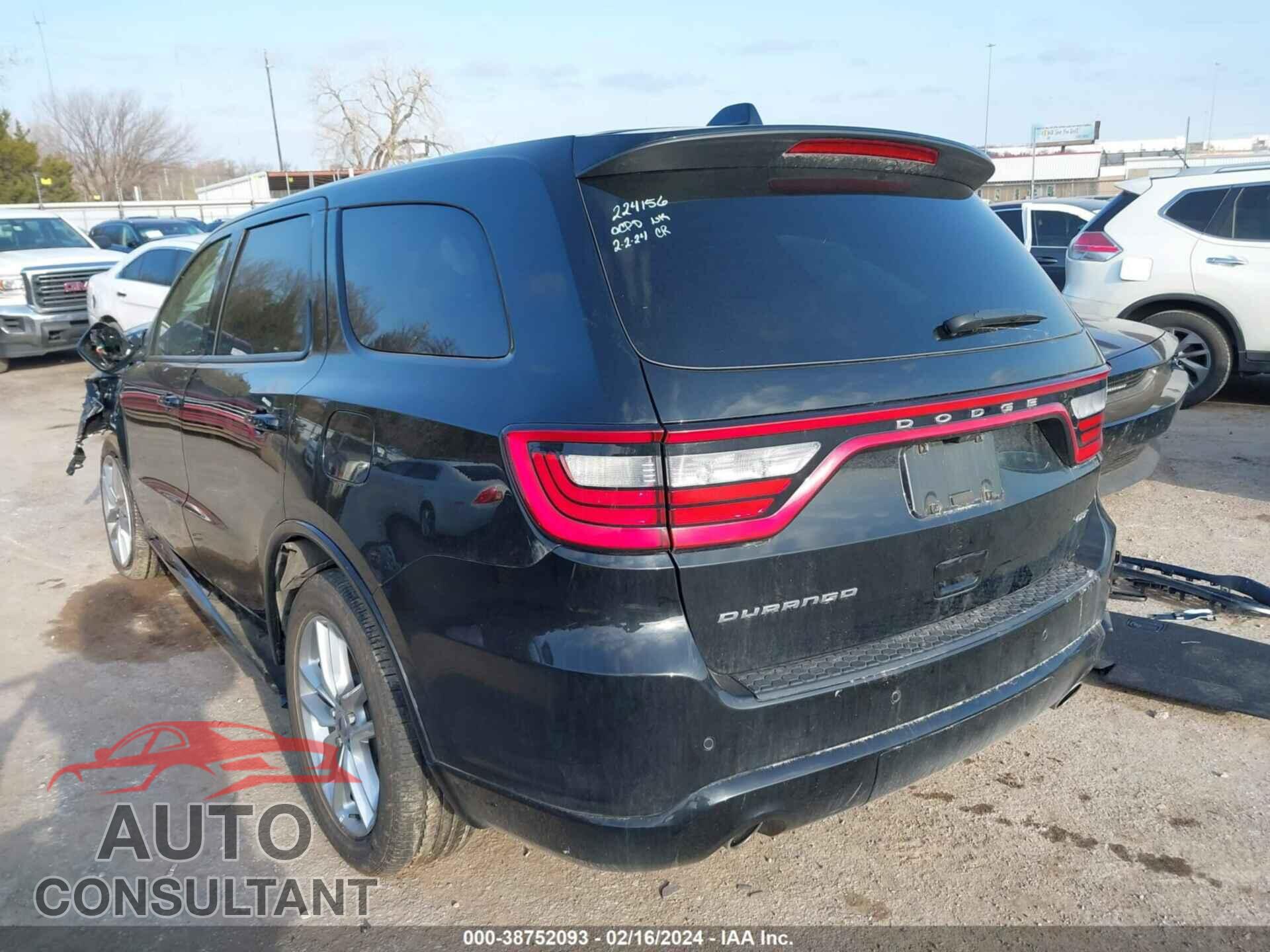 DODGE DURANGO 2022 - 1C4RDHDG6NC182360