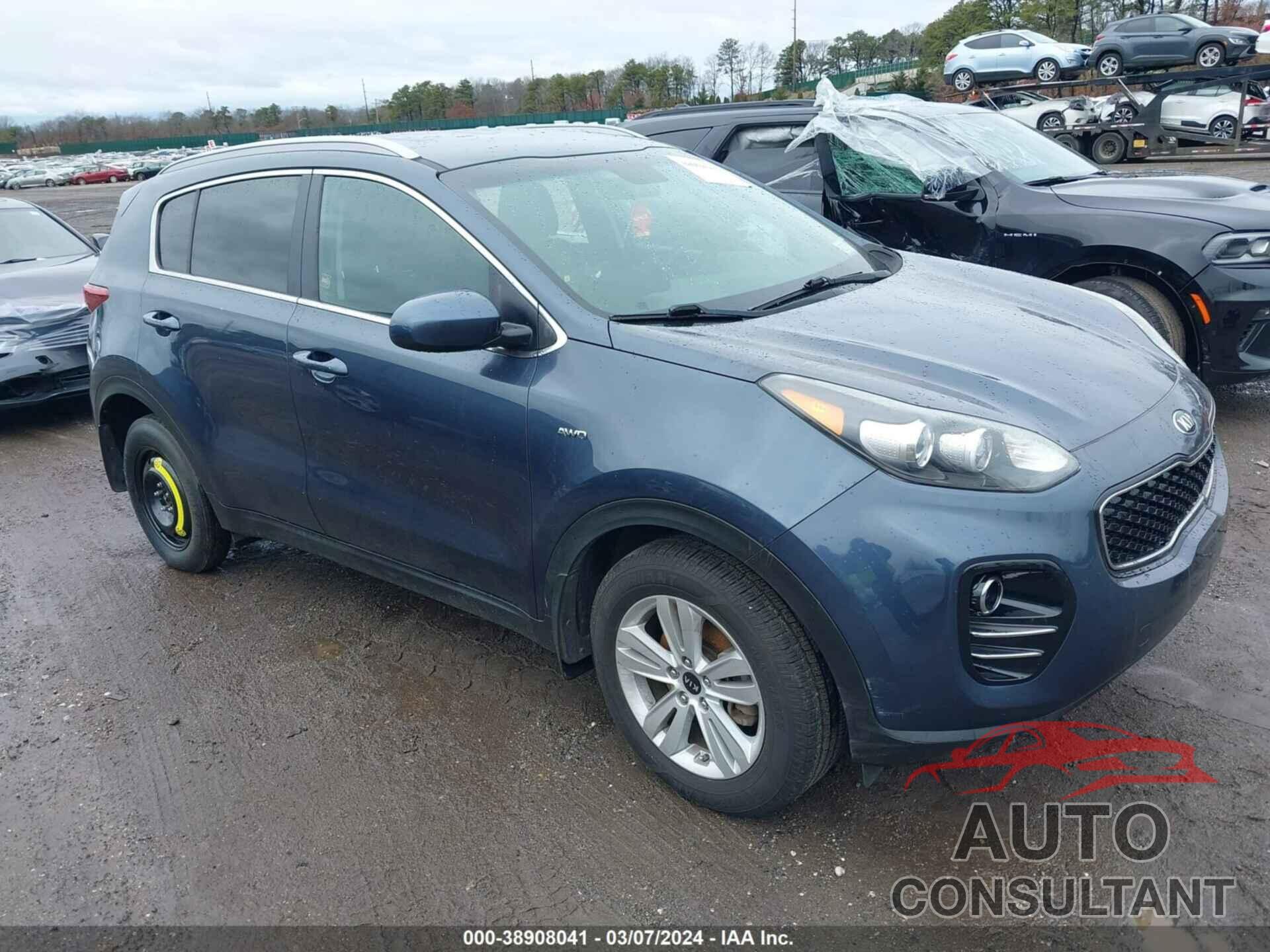 KIA SPORTAGE 2017 - KNDPMCAC1H7169752