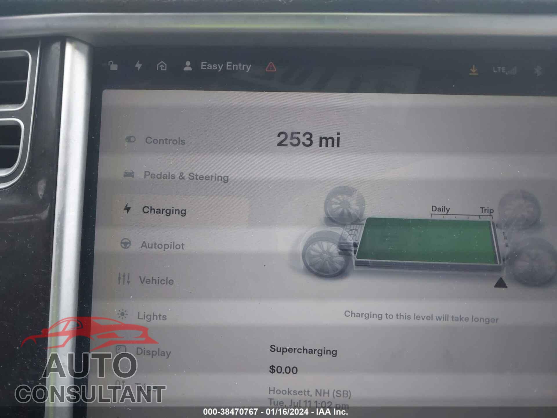 TESLA MODEL S 2016 - 5YJSA1E23GF175280