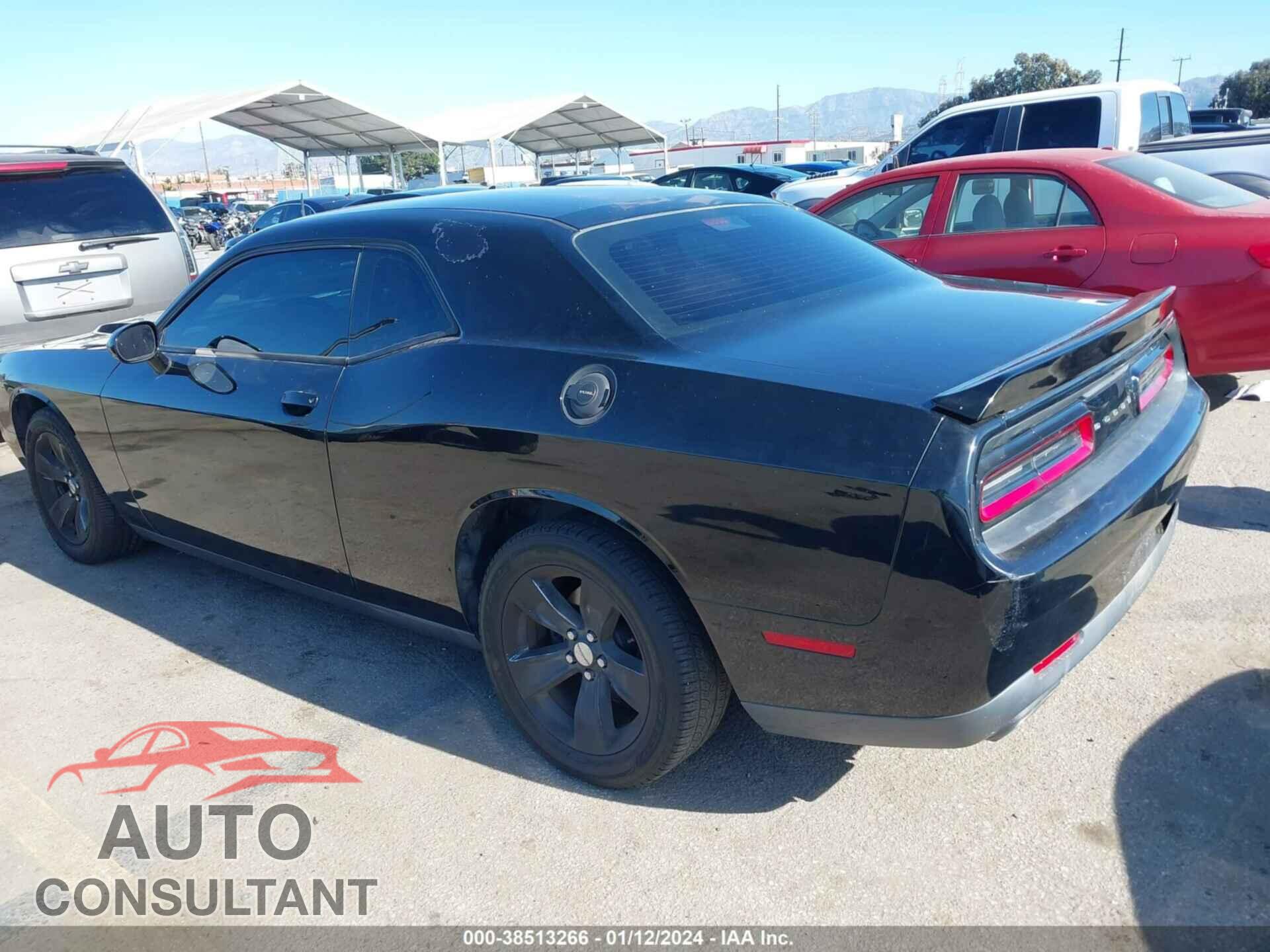 DODGE CHALLENGER 2016 - 2C3CDZAG8GH236486