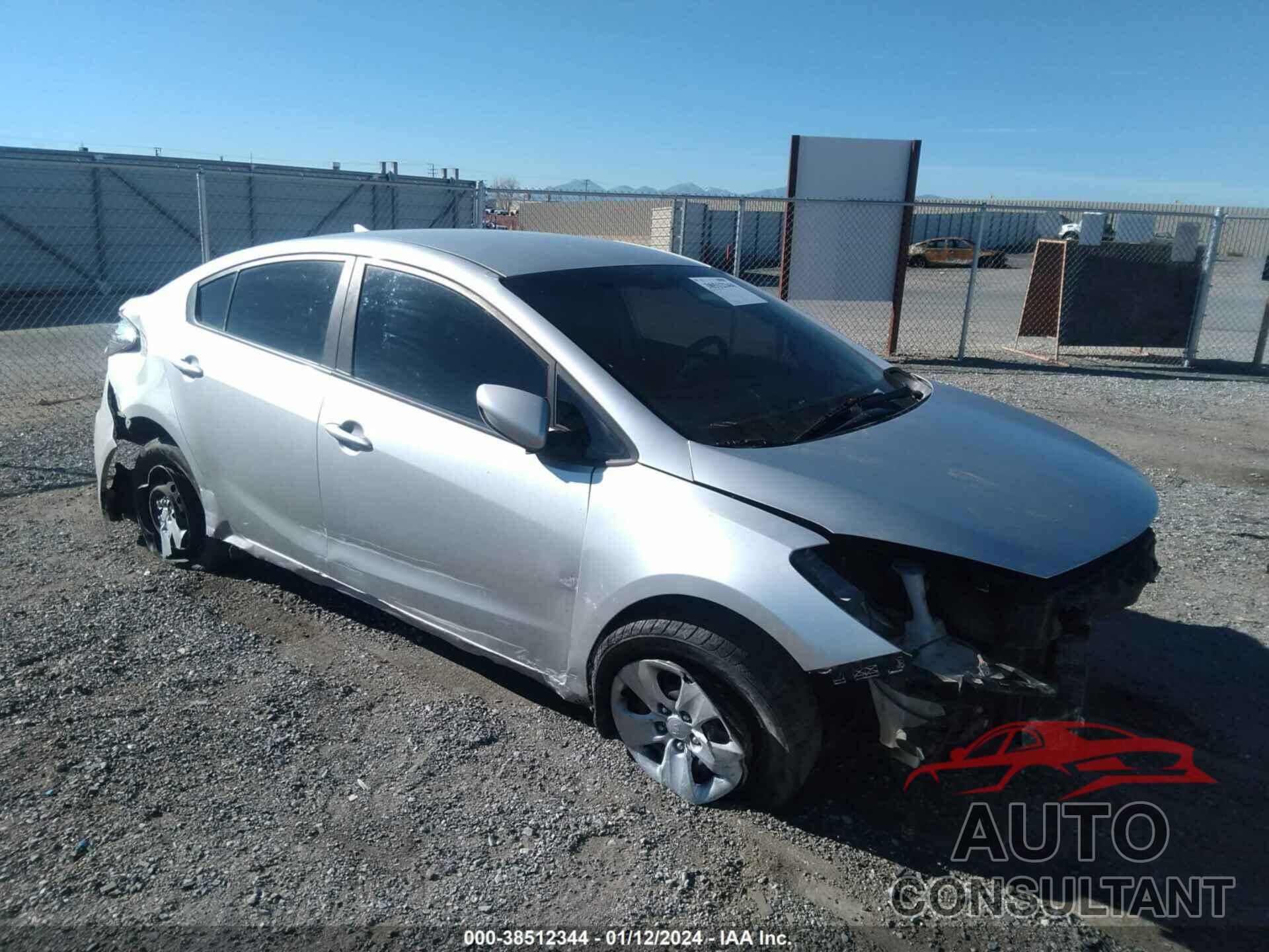 KIA FORTE 2016 - KNAFK4A63G5595063