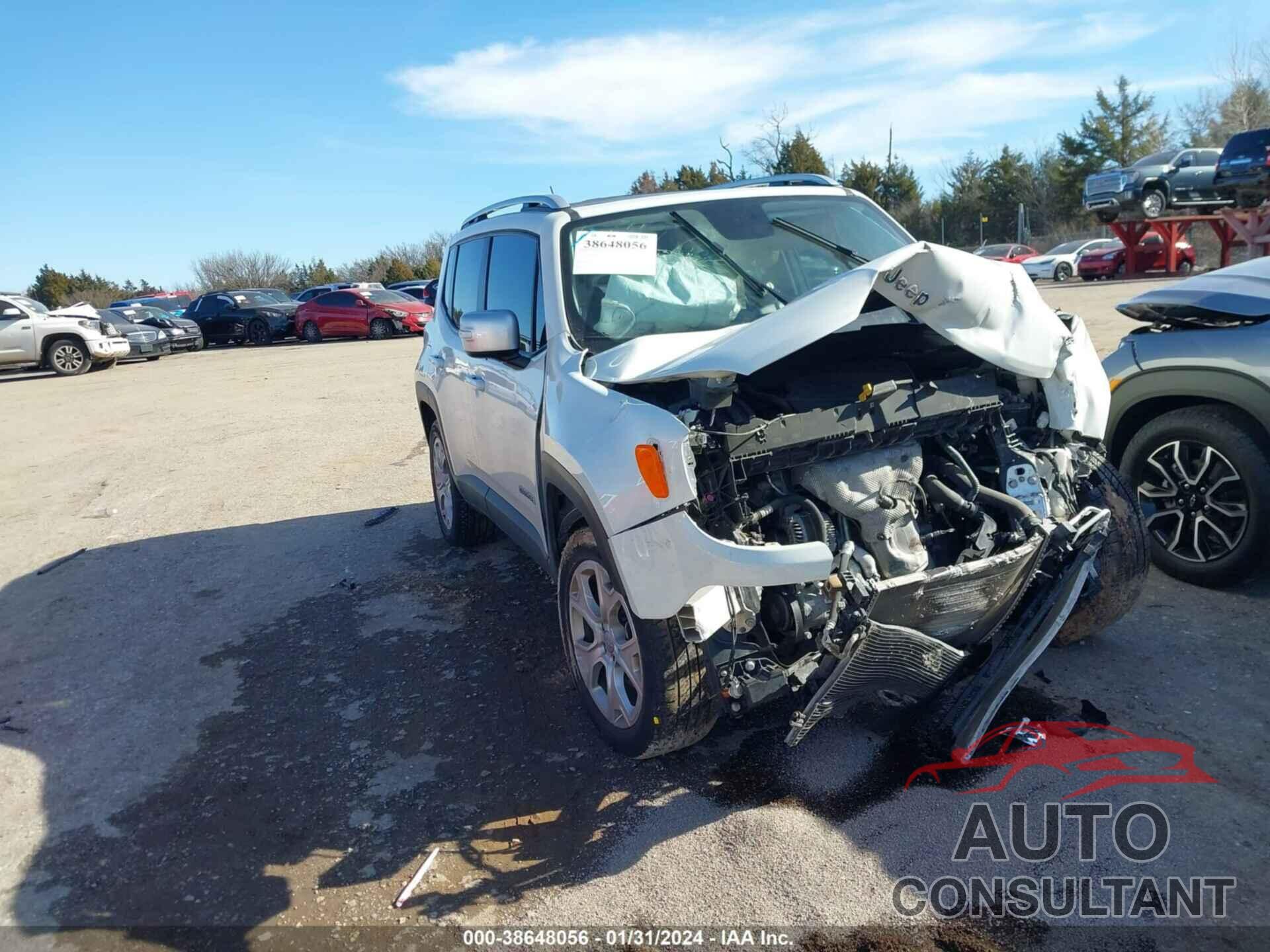 JEEP RENEGADE 2016 - ZACCJBDT4GPD20050