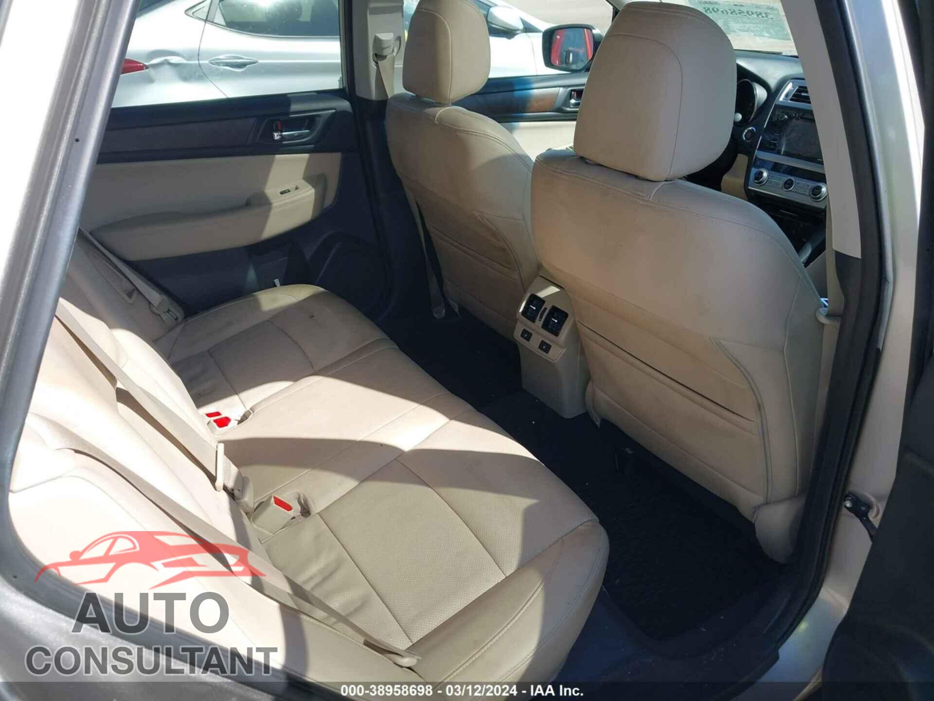 SUBARU OUTBACK 2017 - 4S4BSANC9H3312917