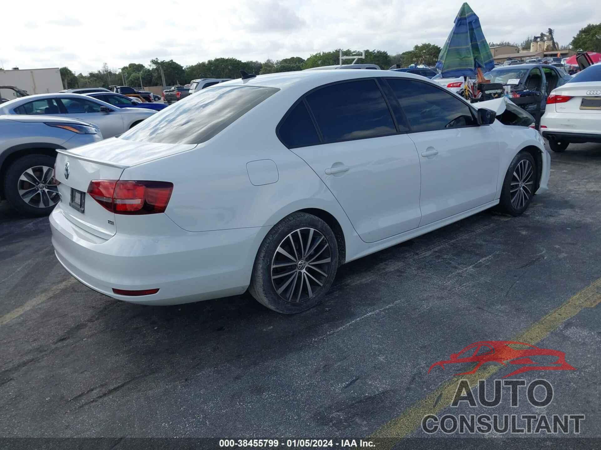 VOLKSWAGEN JETTA 2016 - 3VWD17AJ9GM412128