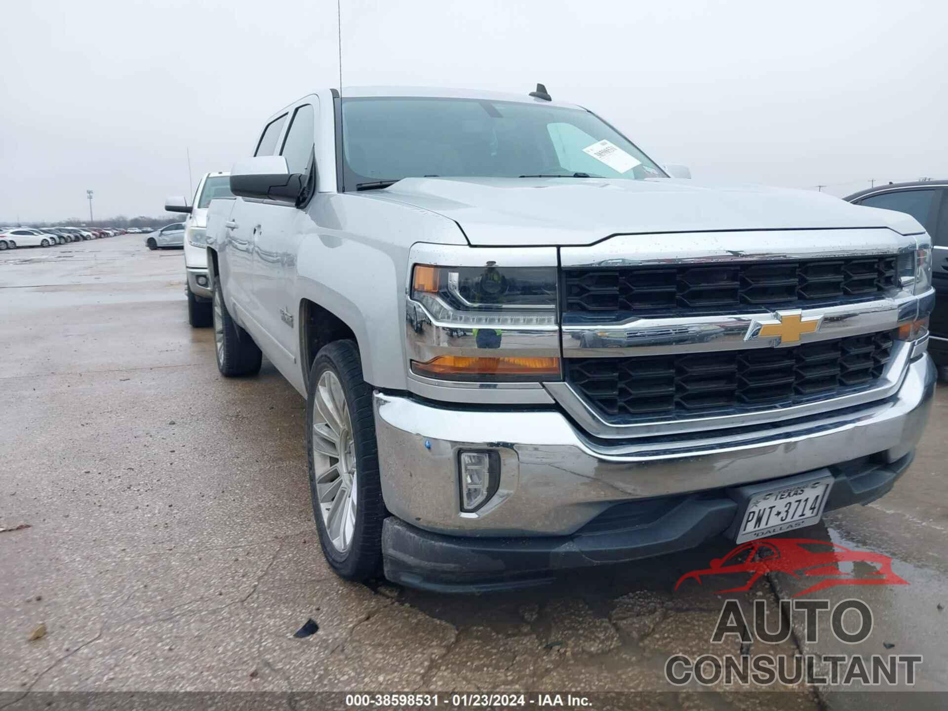 CHEVROLET SILVERADO 1500 2017 - 3GCPCREC4HG472948