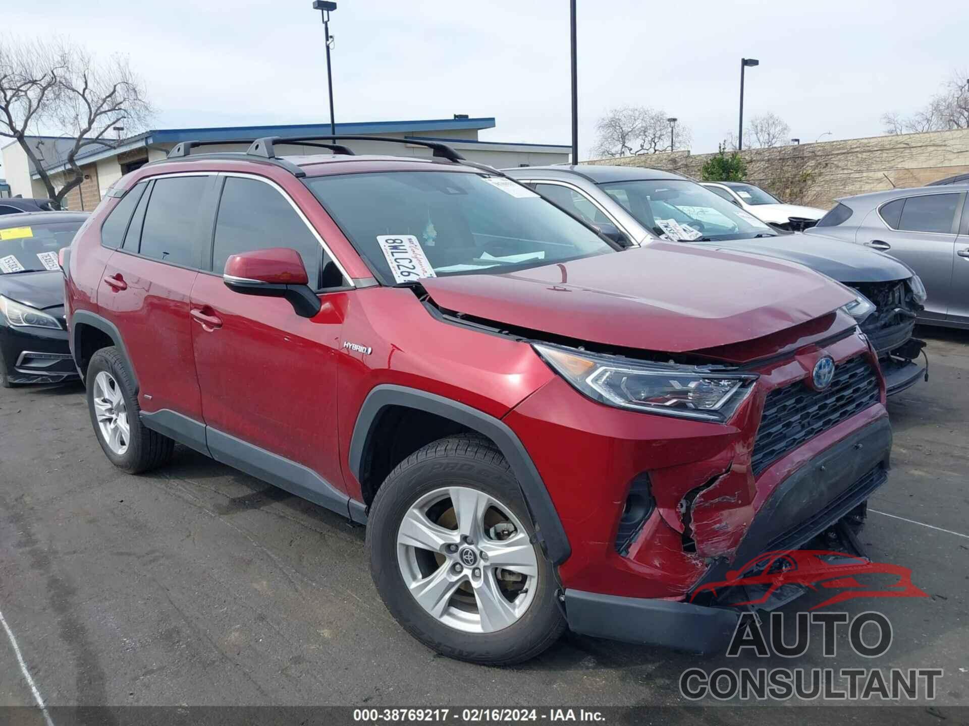 TOYOTA RAV4 2021 - 4T3RWRFV8MU020043