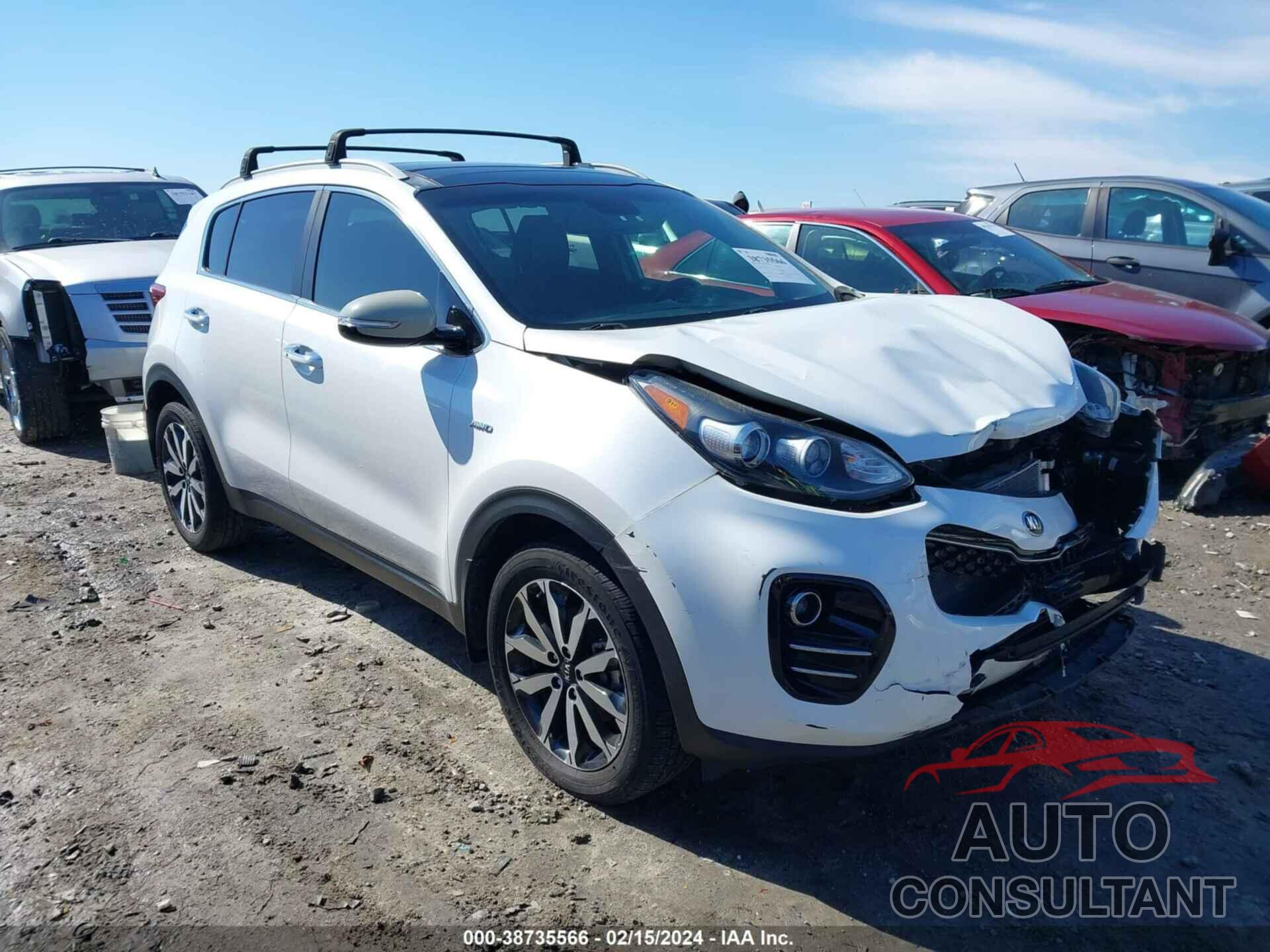 KIA SPORTAGE 2017 - KNDPNCAC7H7281999