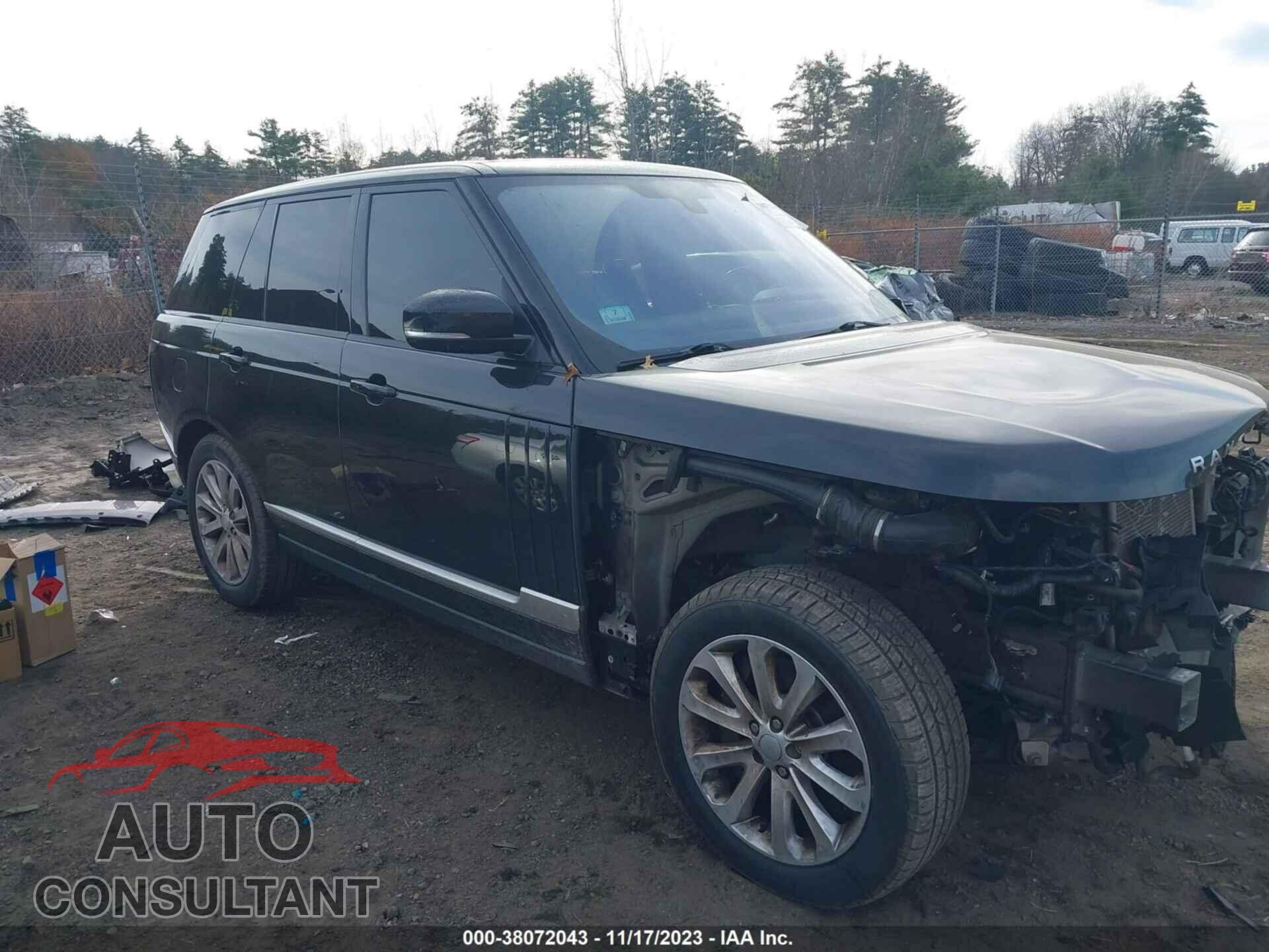 LAND ROVER RANGE ROVER 2016 - SALGS2PF1GA312422