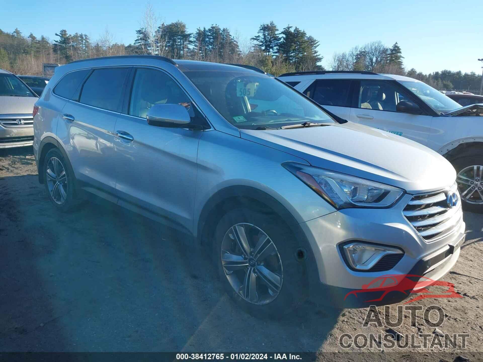 HYUNDAI SANTA FE 2015 - KM8SRDHF4FU108505