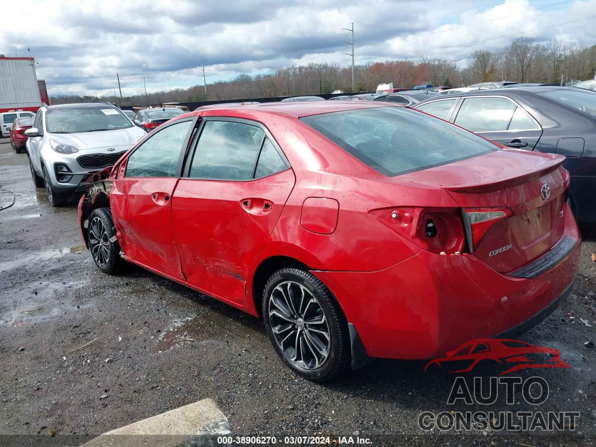 TOYOTA COROLLA 2016 - 2T1BURHE7GC706559