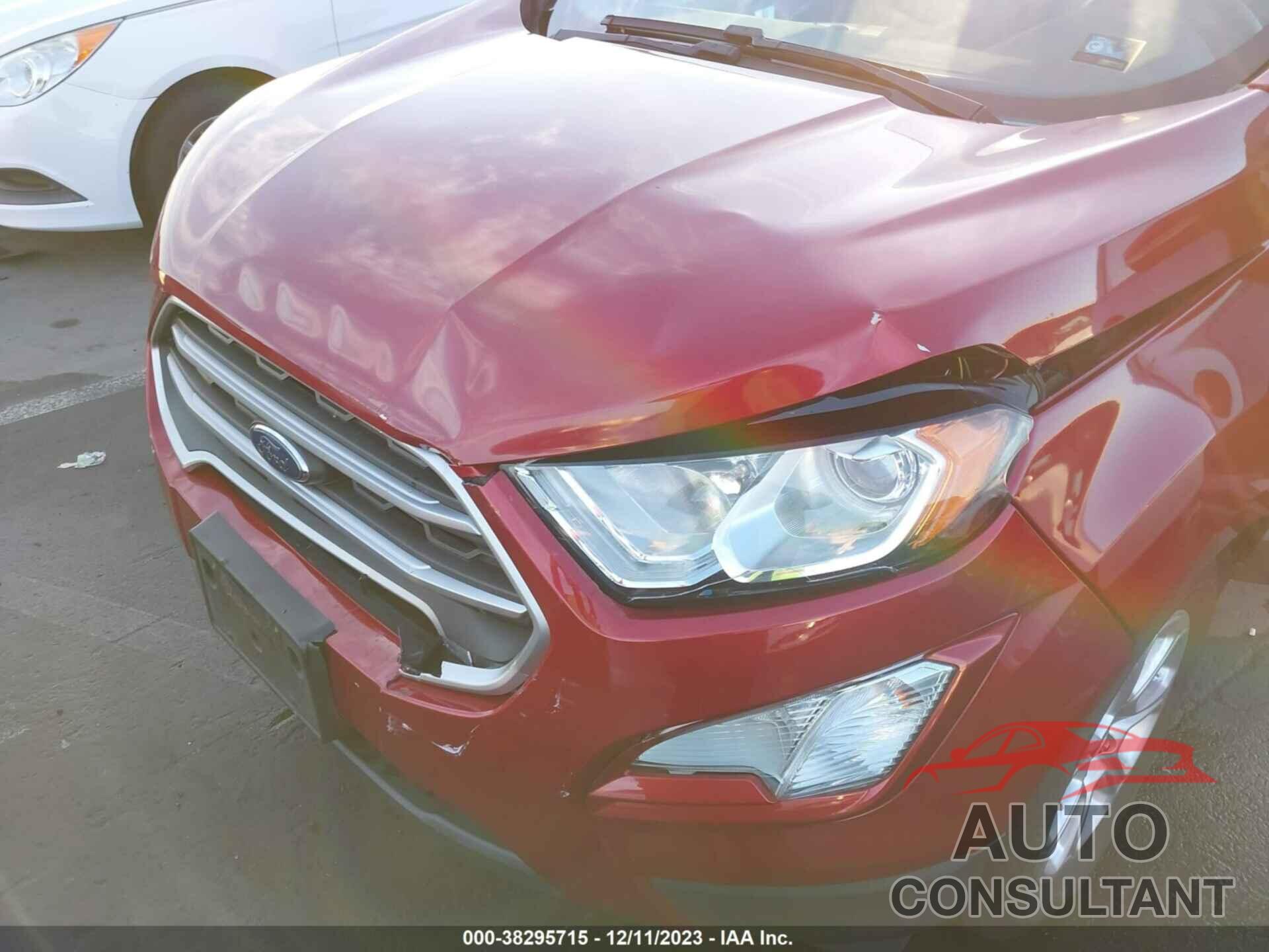 FORD ECOSPORT 2019 - MAJ3S2GE2KC274182