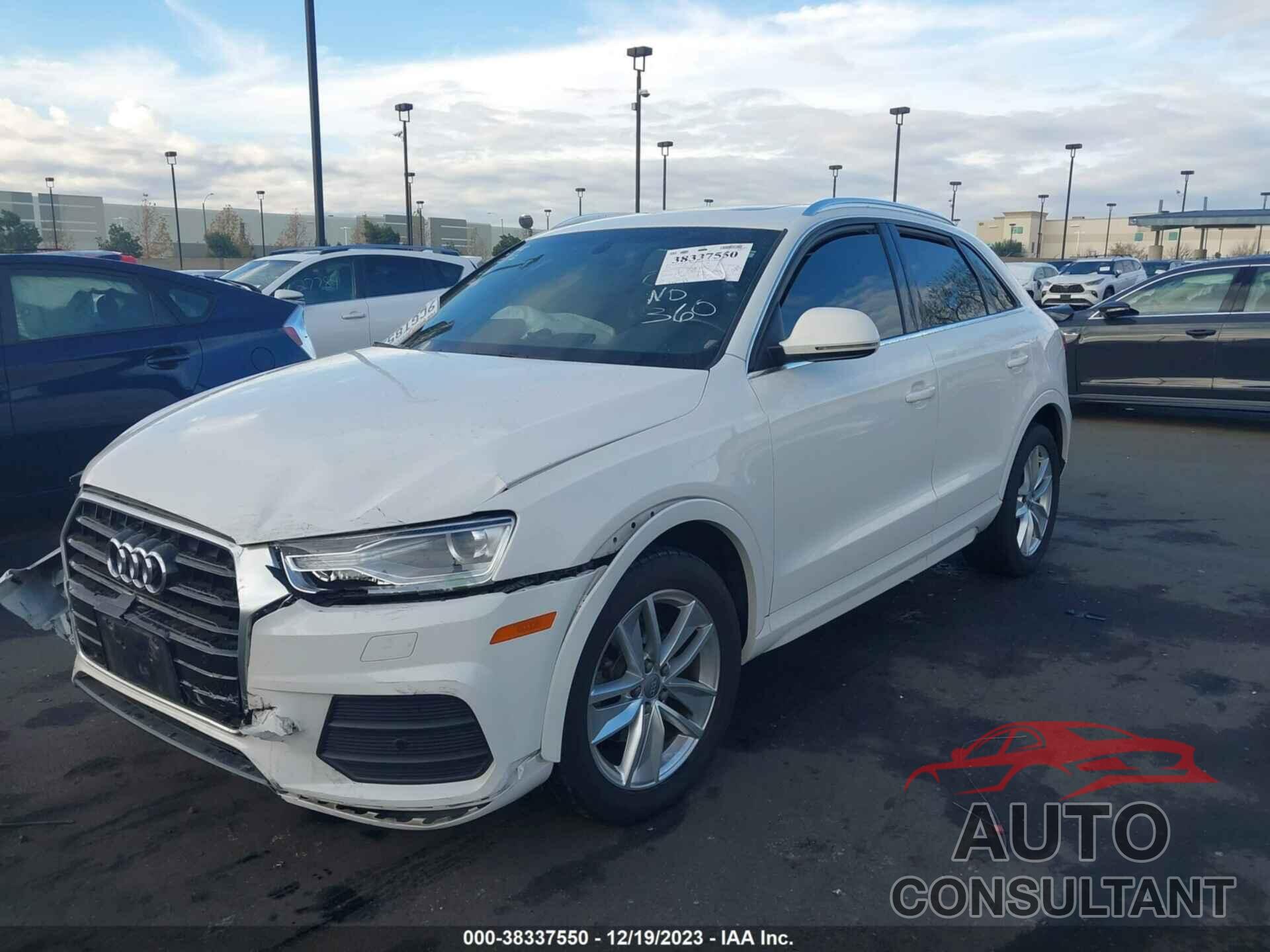 AUDI Q3 2016 - WA1BFCFS3GR012225