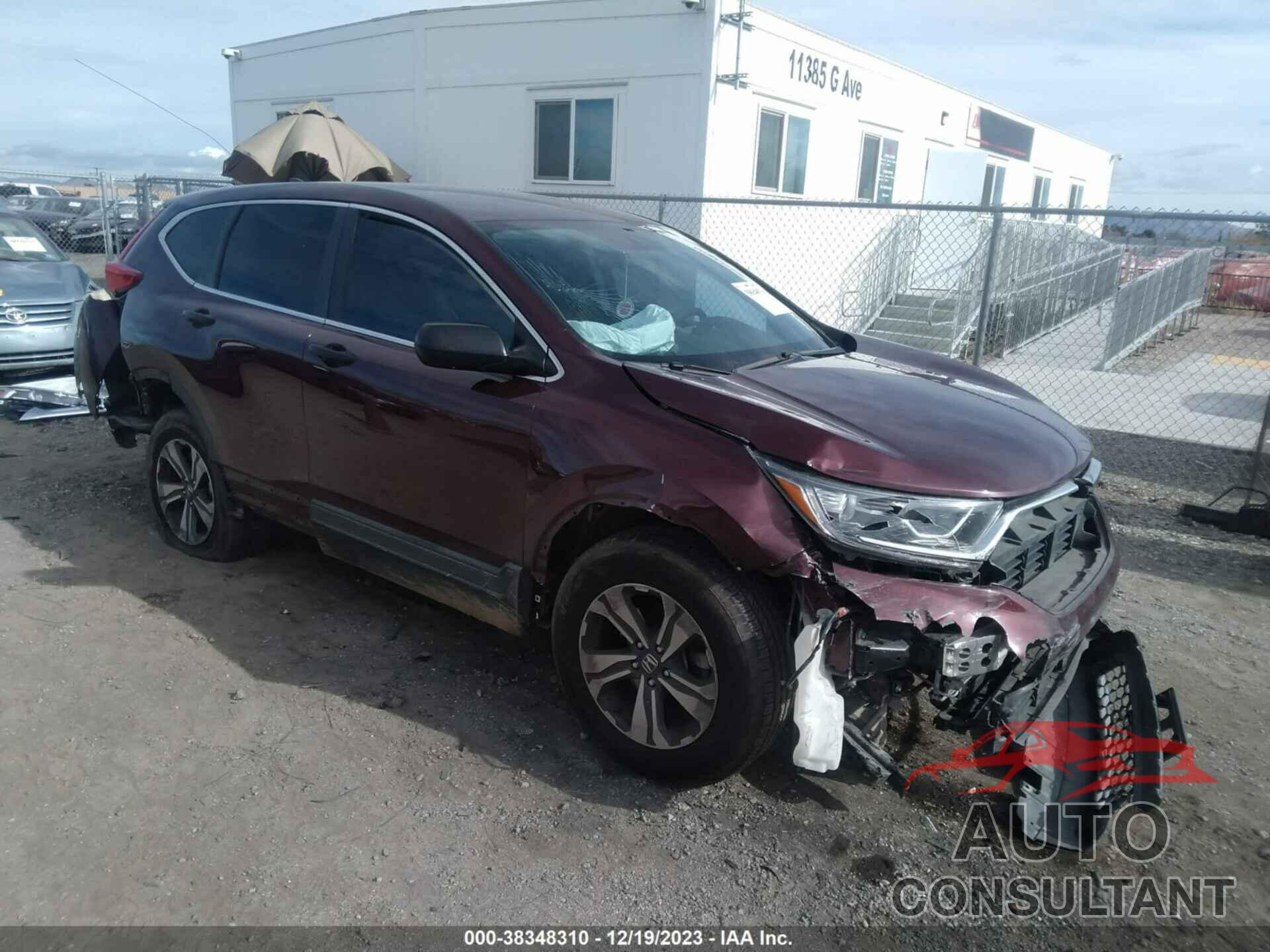 HONDA CR-V 2019 - 5J6RW5H38KL005153