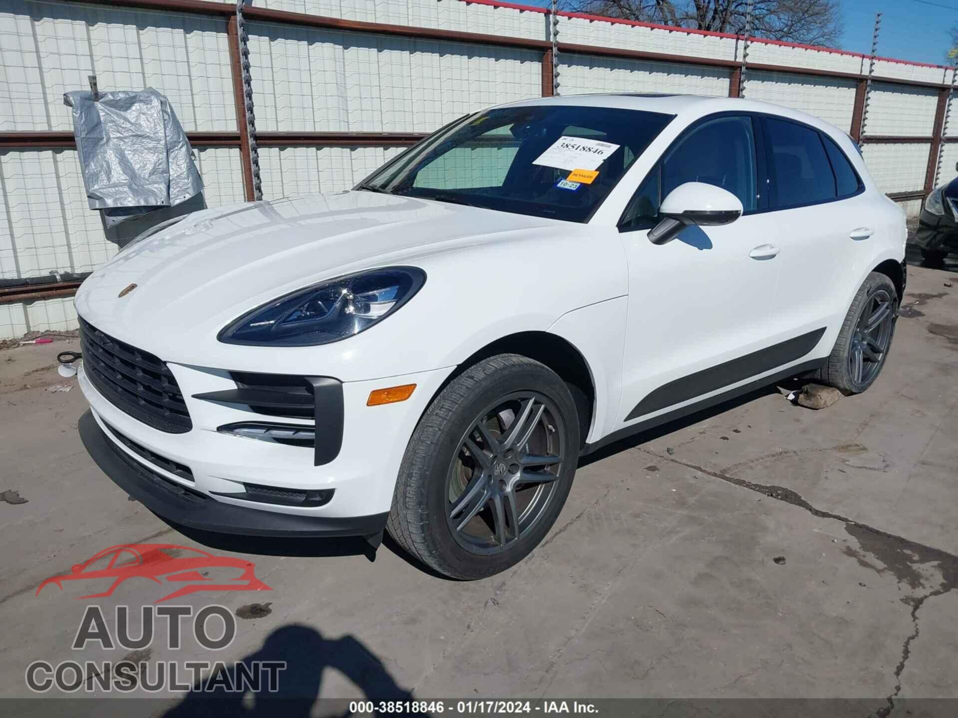 PORSCHE MACAN 2021 - WP1AA2A53MLB01298
