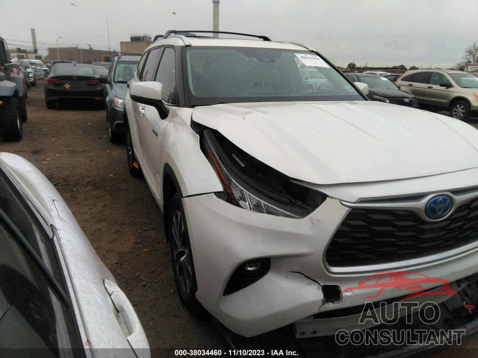 TOYOTA HIGHLANDER 2020 - 5TDGBRCH6LS510725