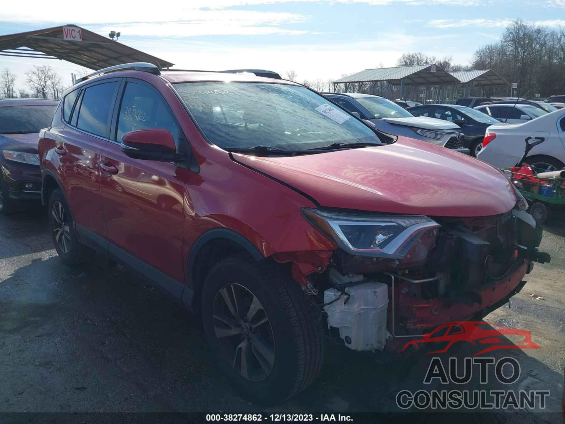 TOYOTA RAV4 2016 - JTMRFREV8GJ069991