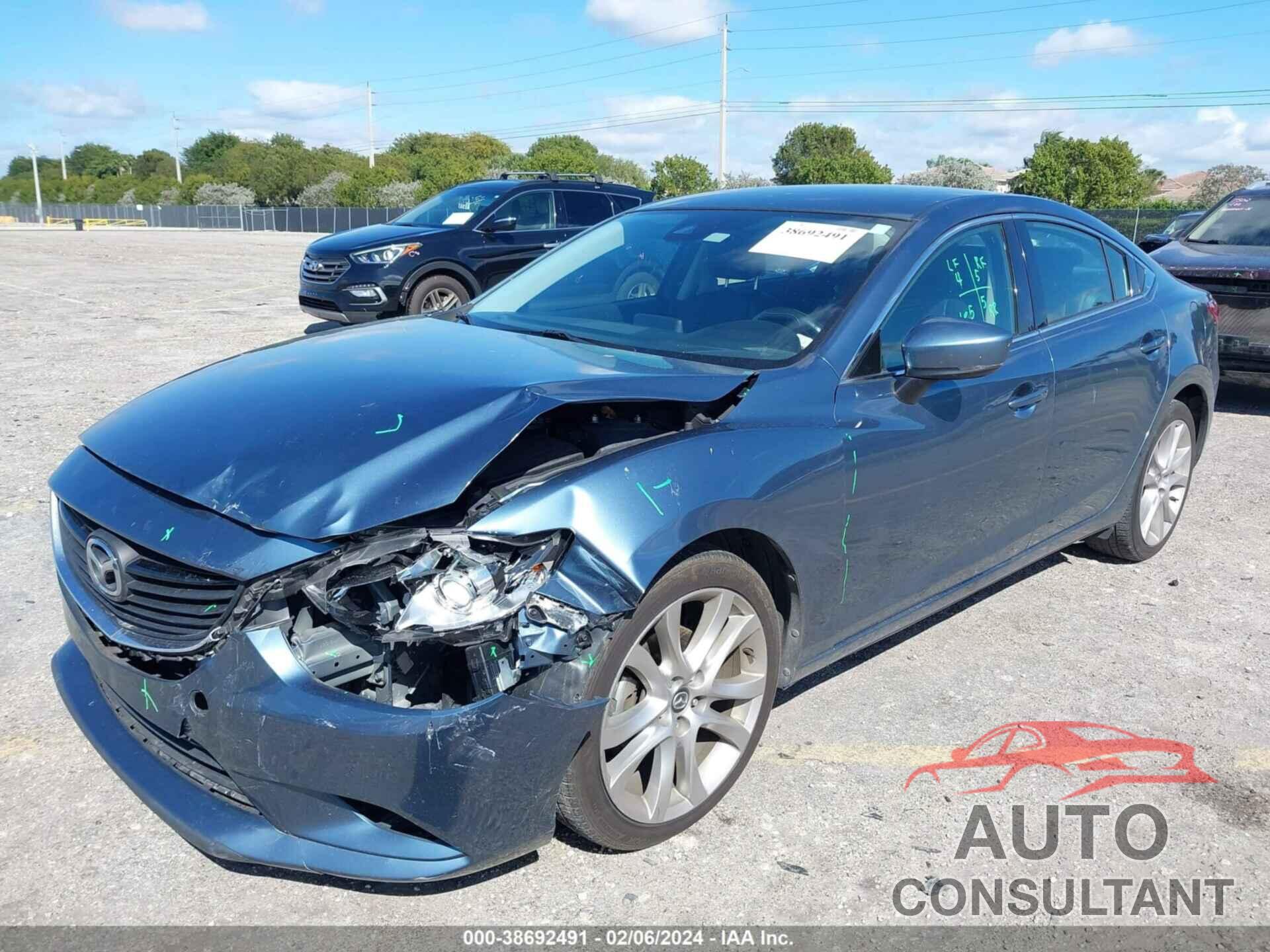 MAZDA MAZDA6 2017 - JM1GL1V50H1141477