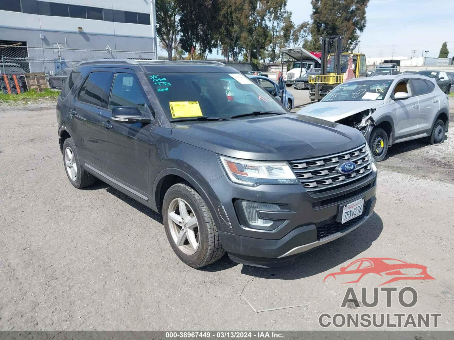 FORD EXPLORER 2016 - 1FM5K7D80GGC40946