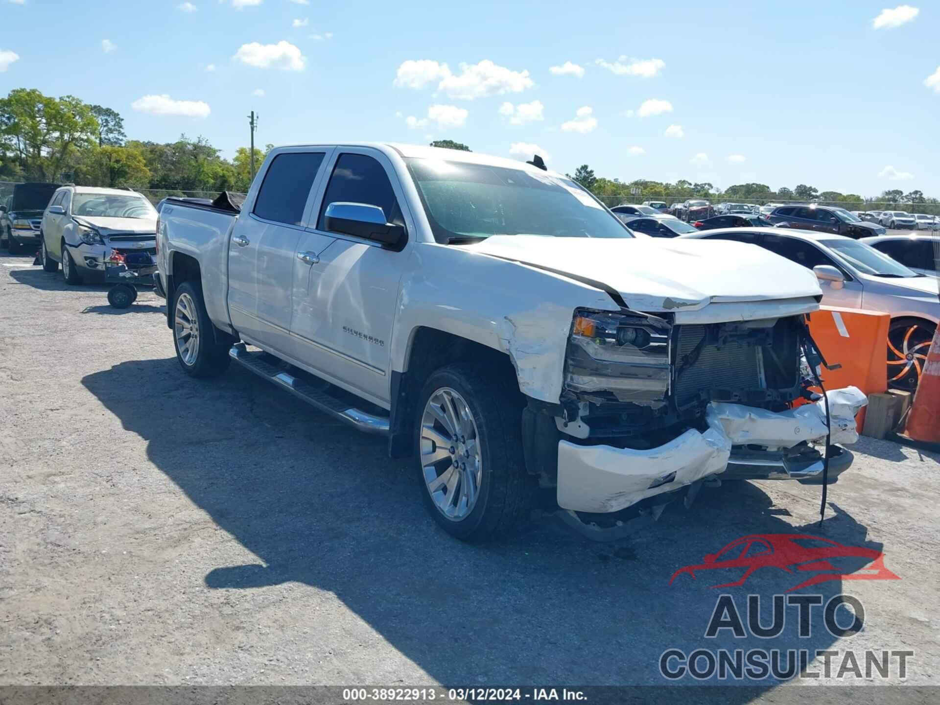 CHEVROLET SILVERADO 1500 2016 - 3GCUKSEC4GG367306