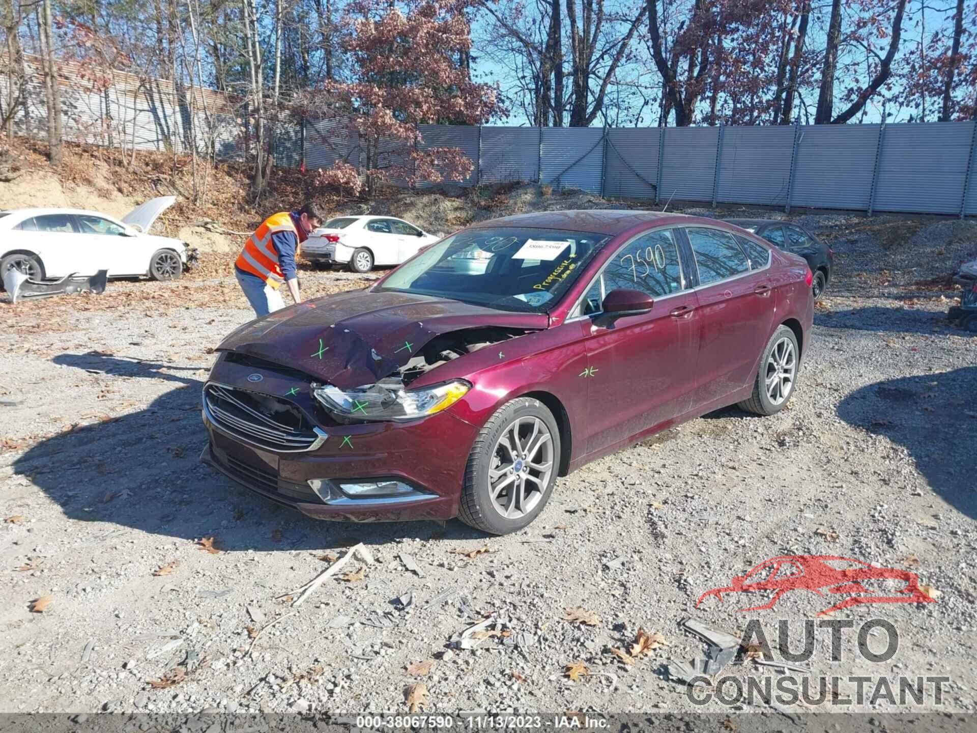 FORD FUSION 2017 - 3FA6P0HD2HR310620