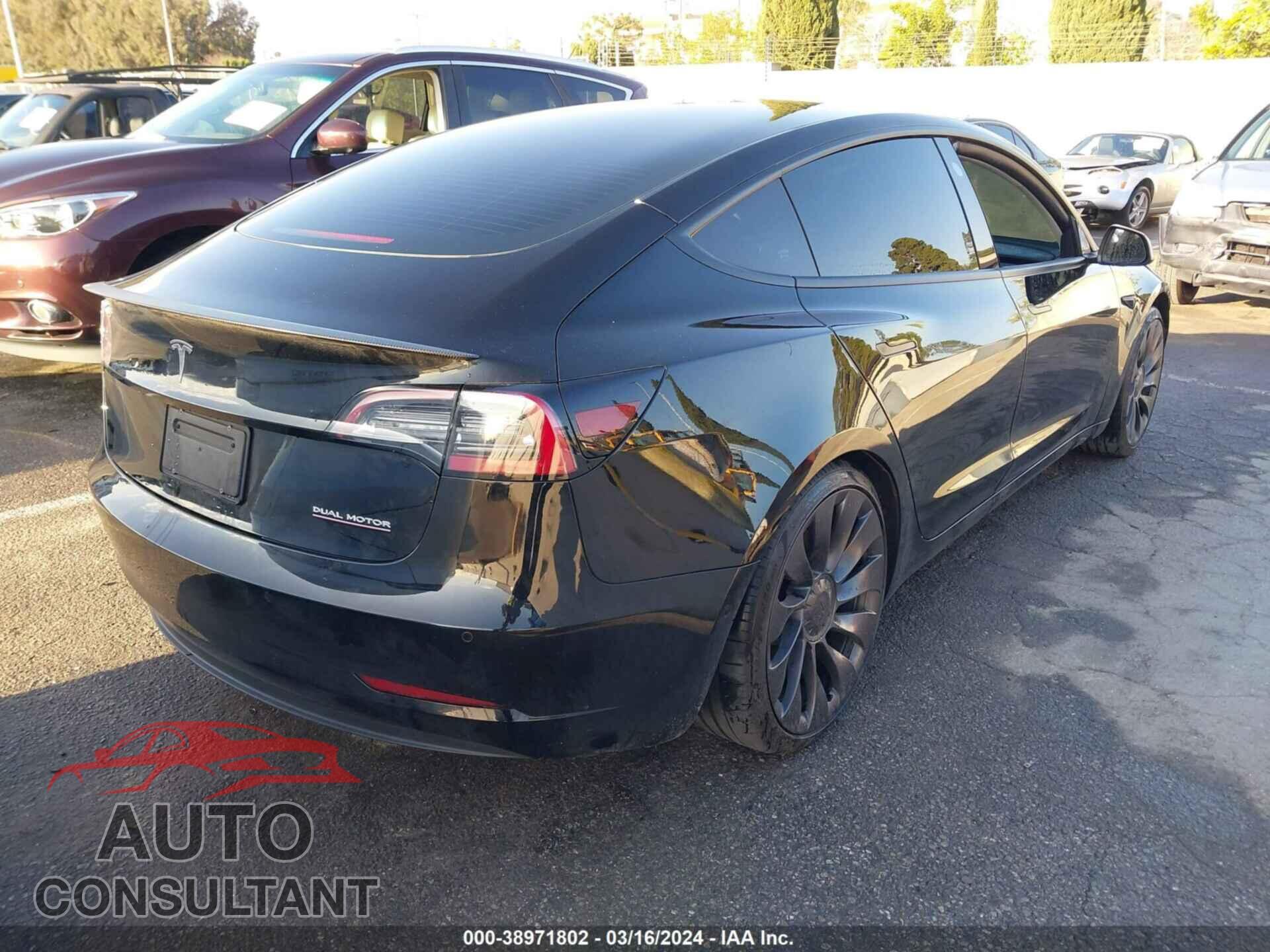 TESLA MODEL 3 2021 - 5YJ3E1EC9MF056131