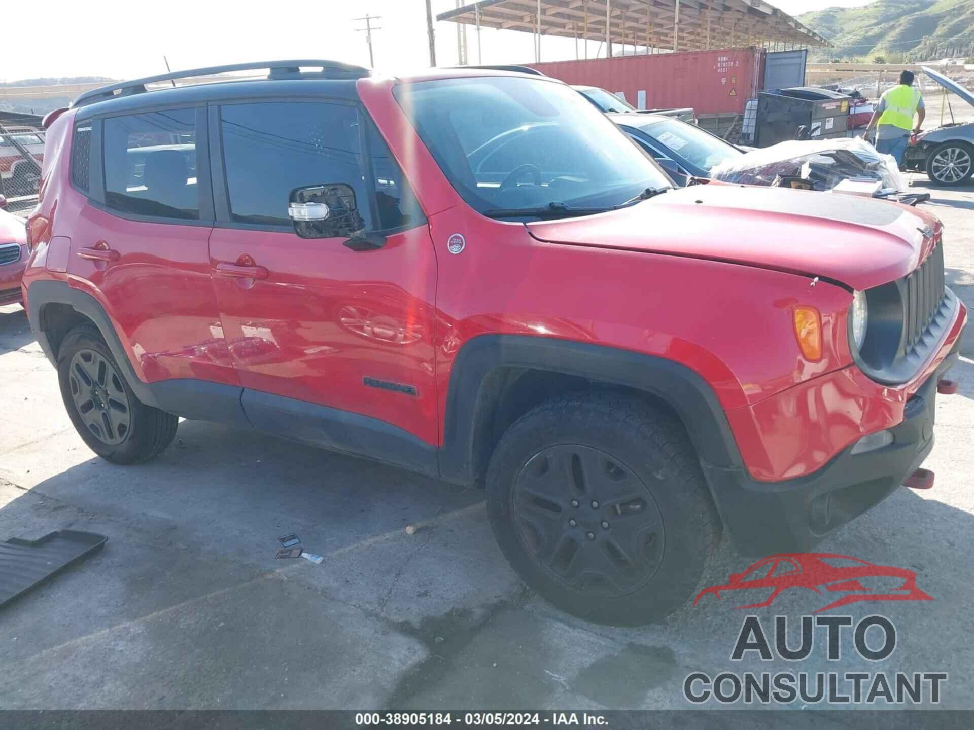 JEEP RENEGADE 2018 - ZACCJBCB4JPH98730