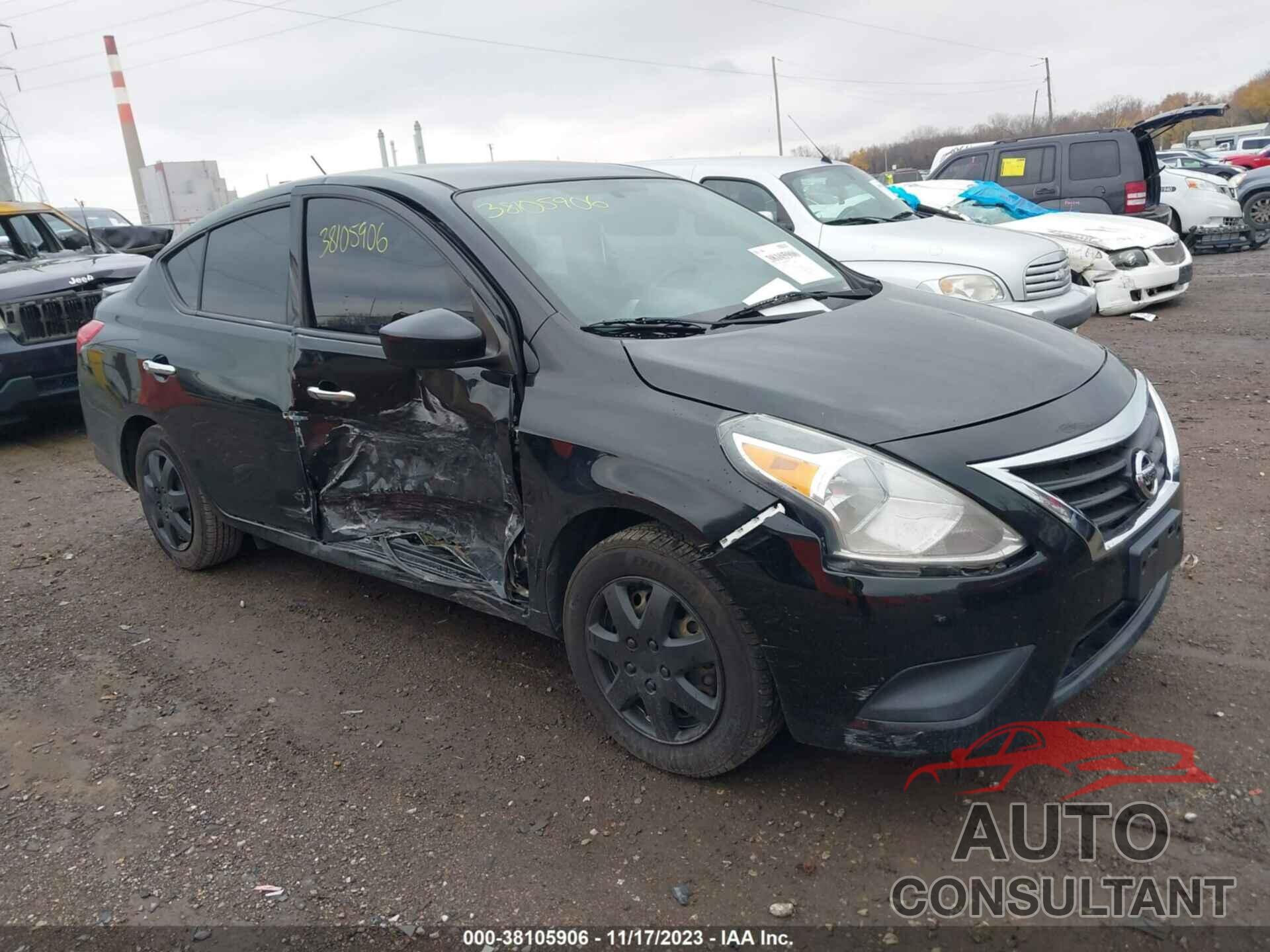 NISSAN VERSA 2016 - 3N1CN7APXGL830827