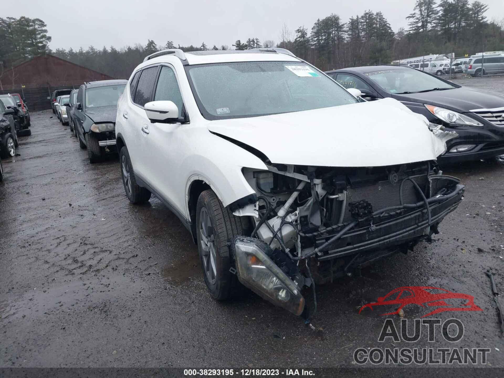 NISSAN ROGUE 2016 - 5N1AT2MVXGC767873