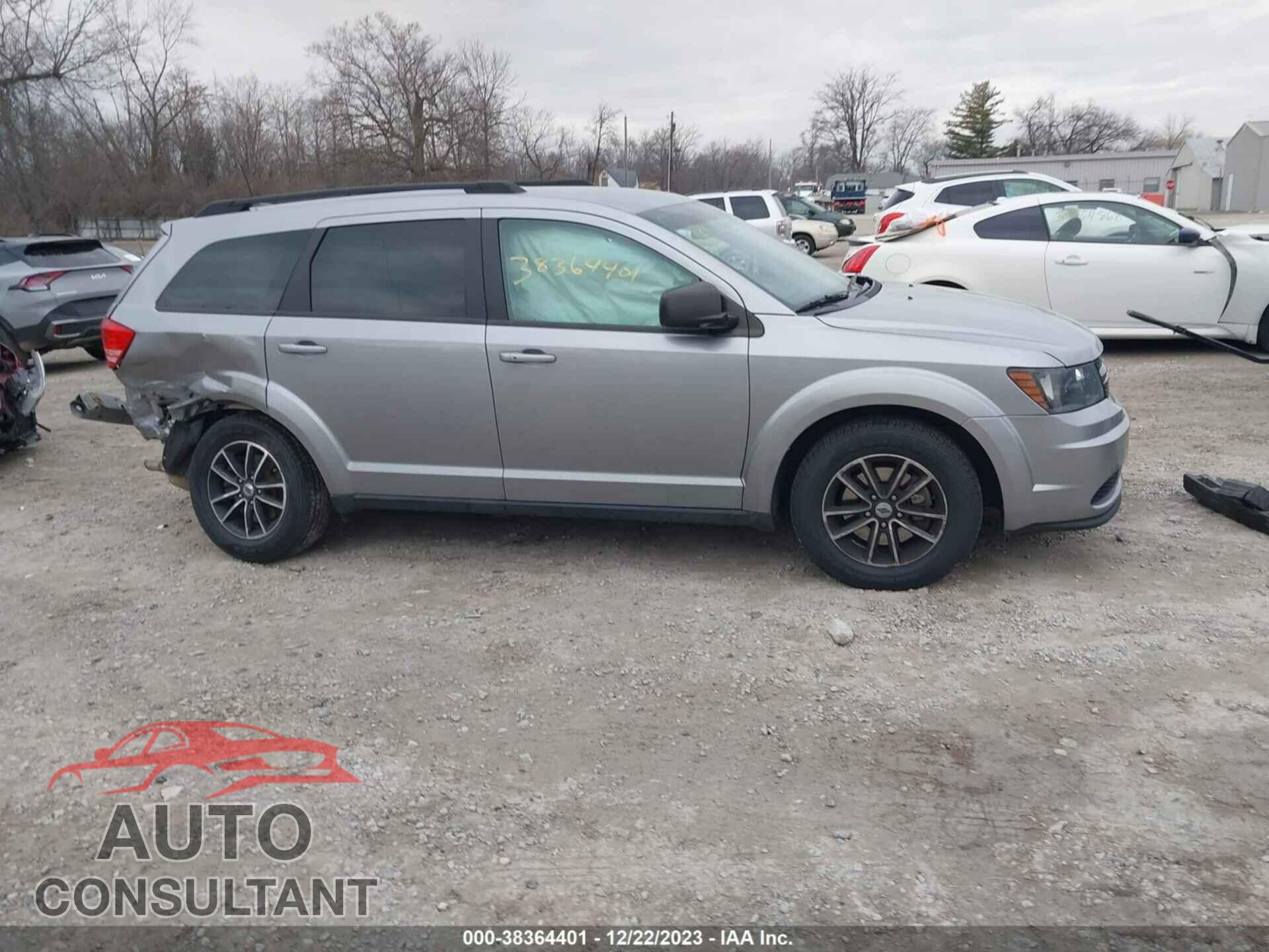 DODGE JOURNEY 2018 - 3C4PDCAB5JT509185