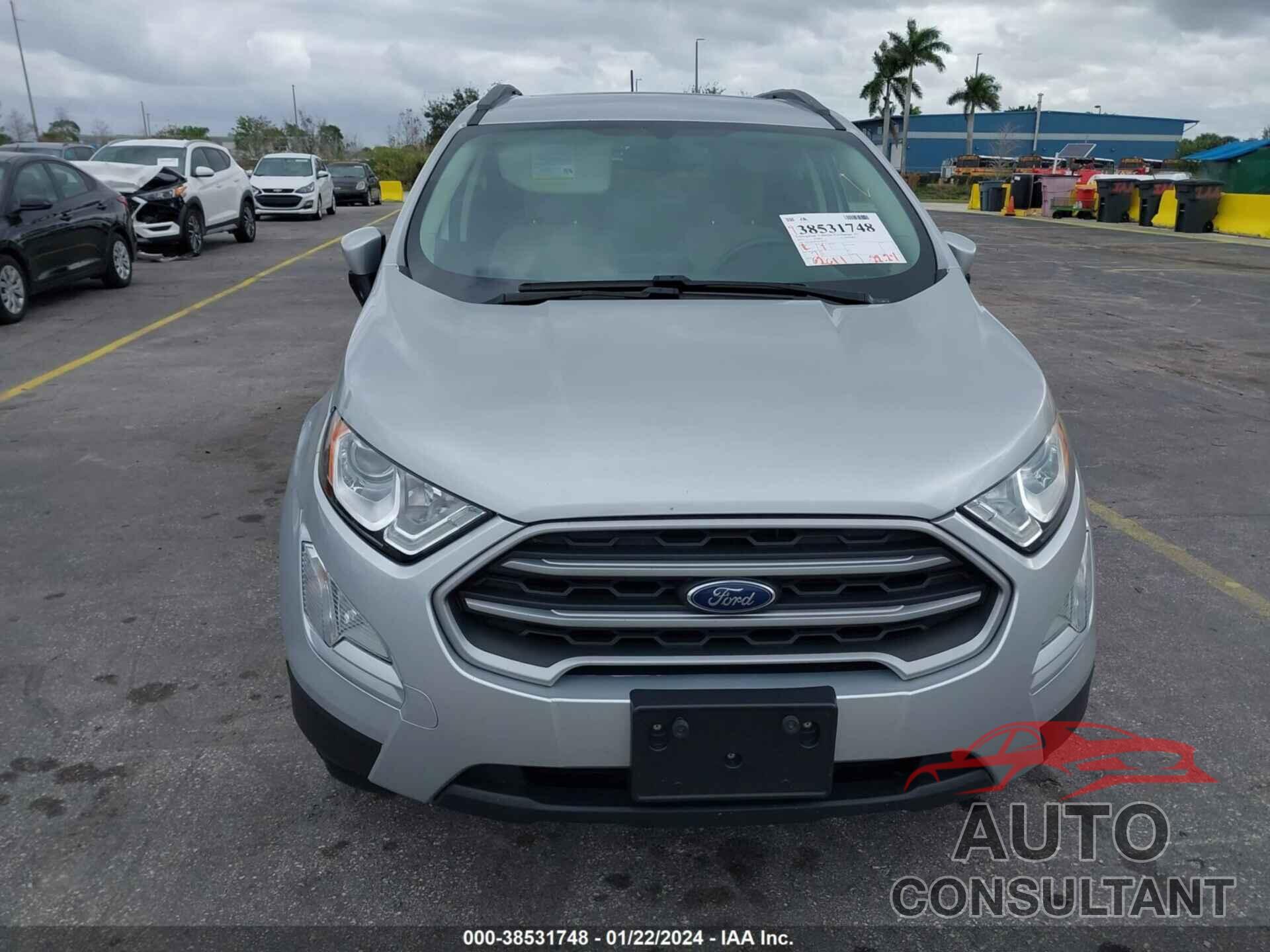 FORD ECOSPORT 2019 - MAJ3S2GE7KC288272