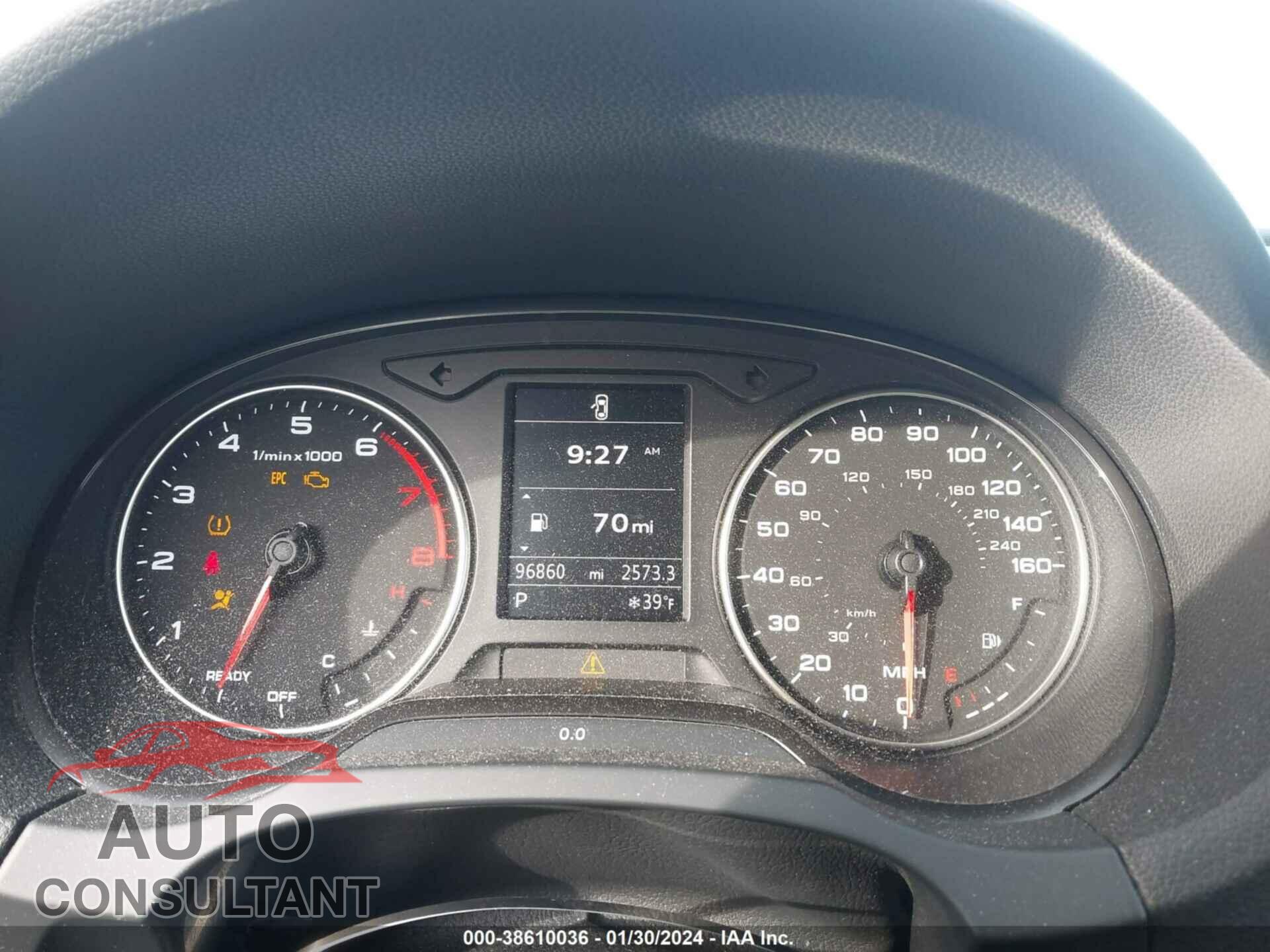 AUDI A3 2016 - WAUA7GFF6G1102425
