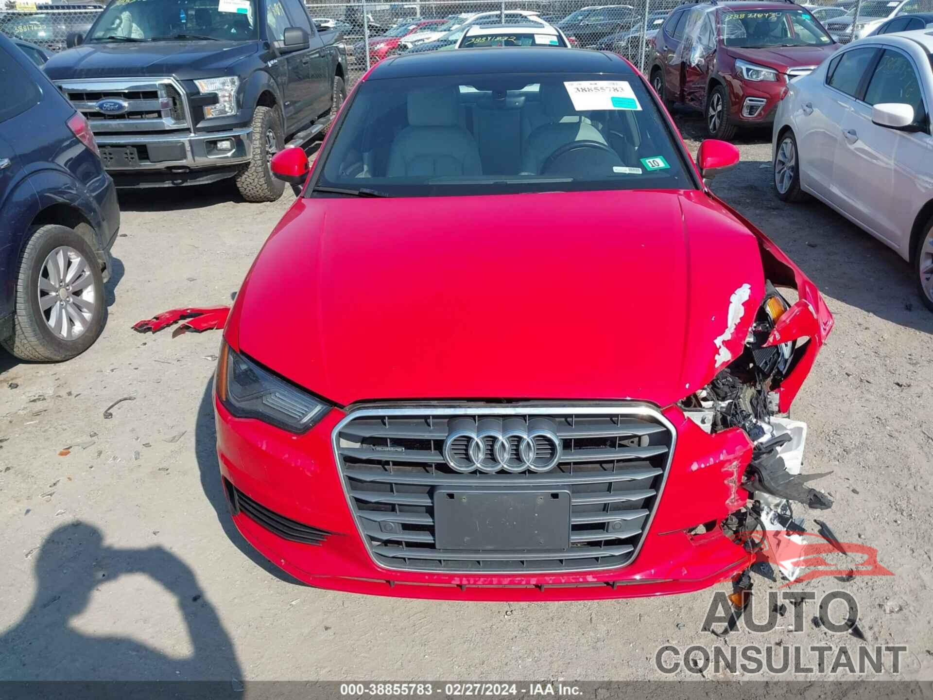 AUDI A3 2016 - WAUE8GFF8G1058958