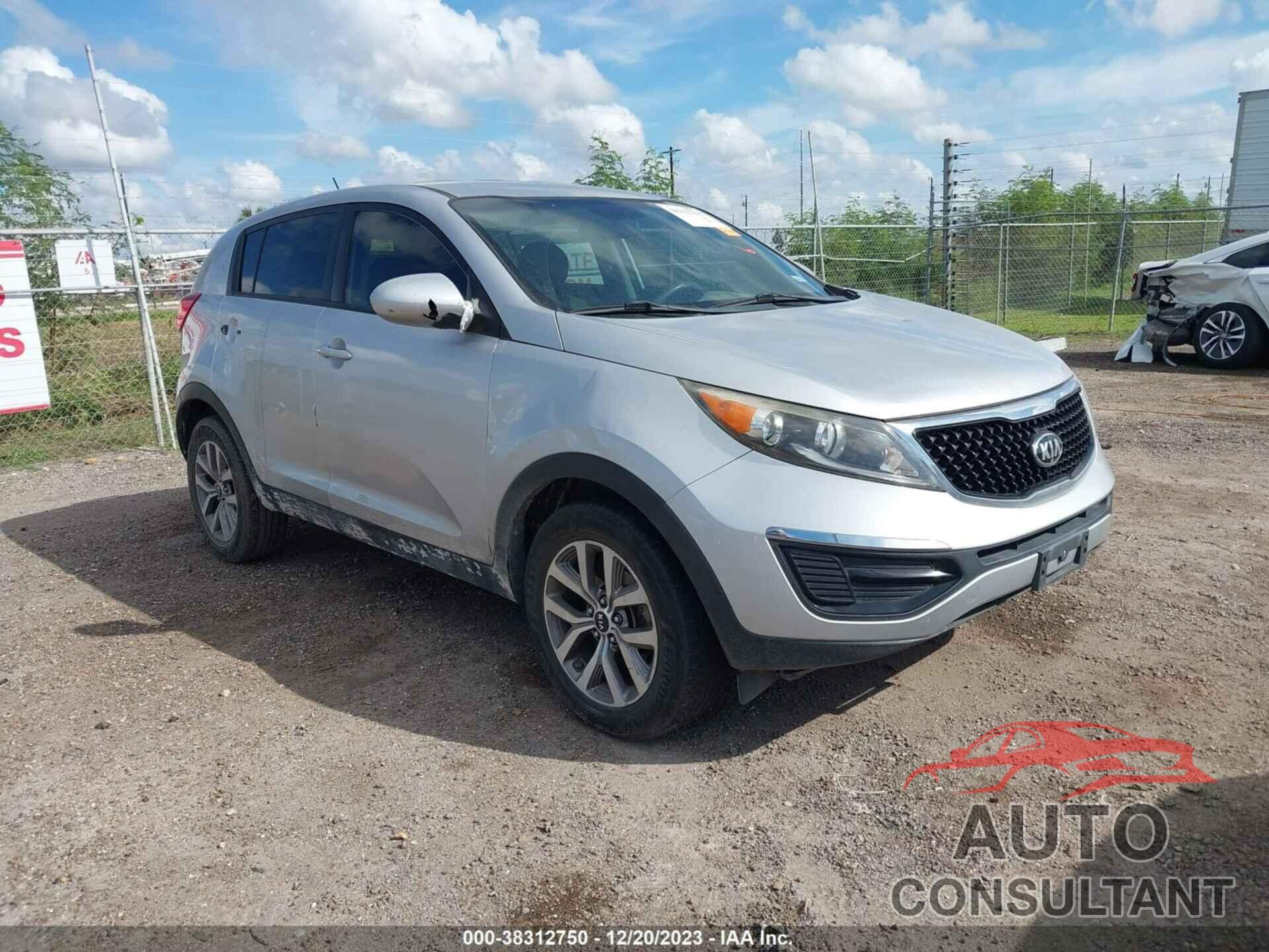 KIA SPORTAGE 2016 - KNDPB3AC5G7876728